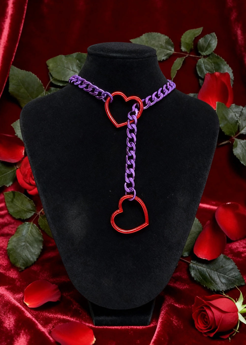 Special Heart Slip Chain Necklace