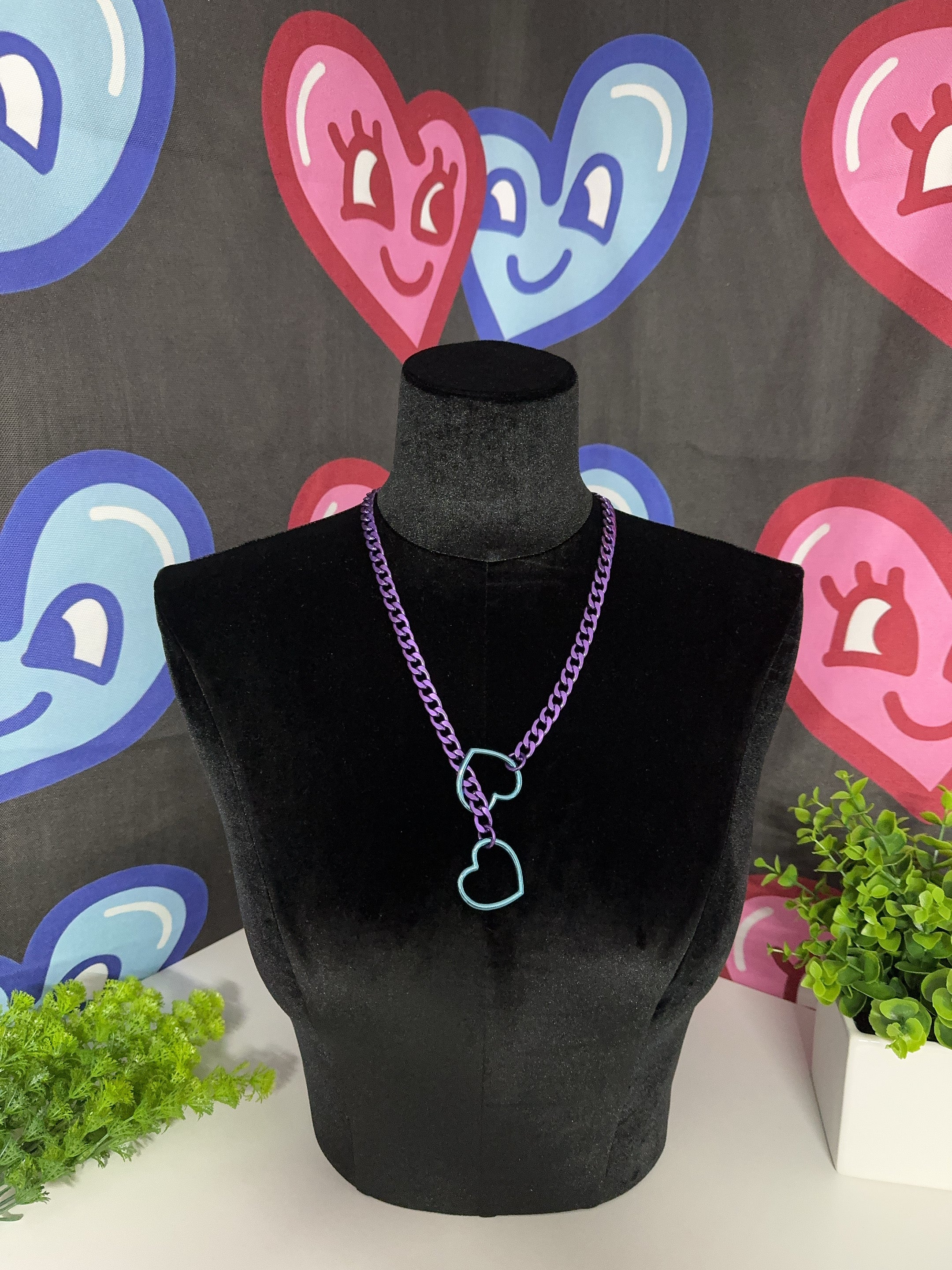 Luxe Chain (Special Heart Purple Color Slip Chain)