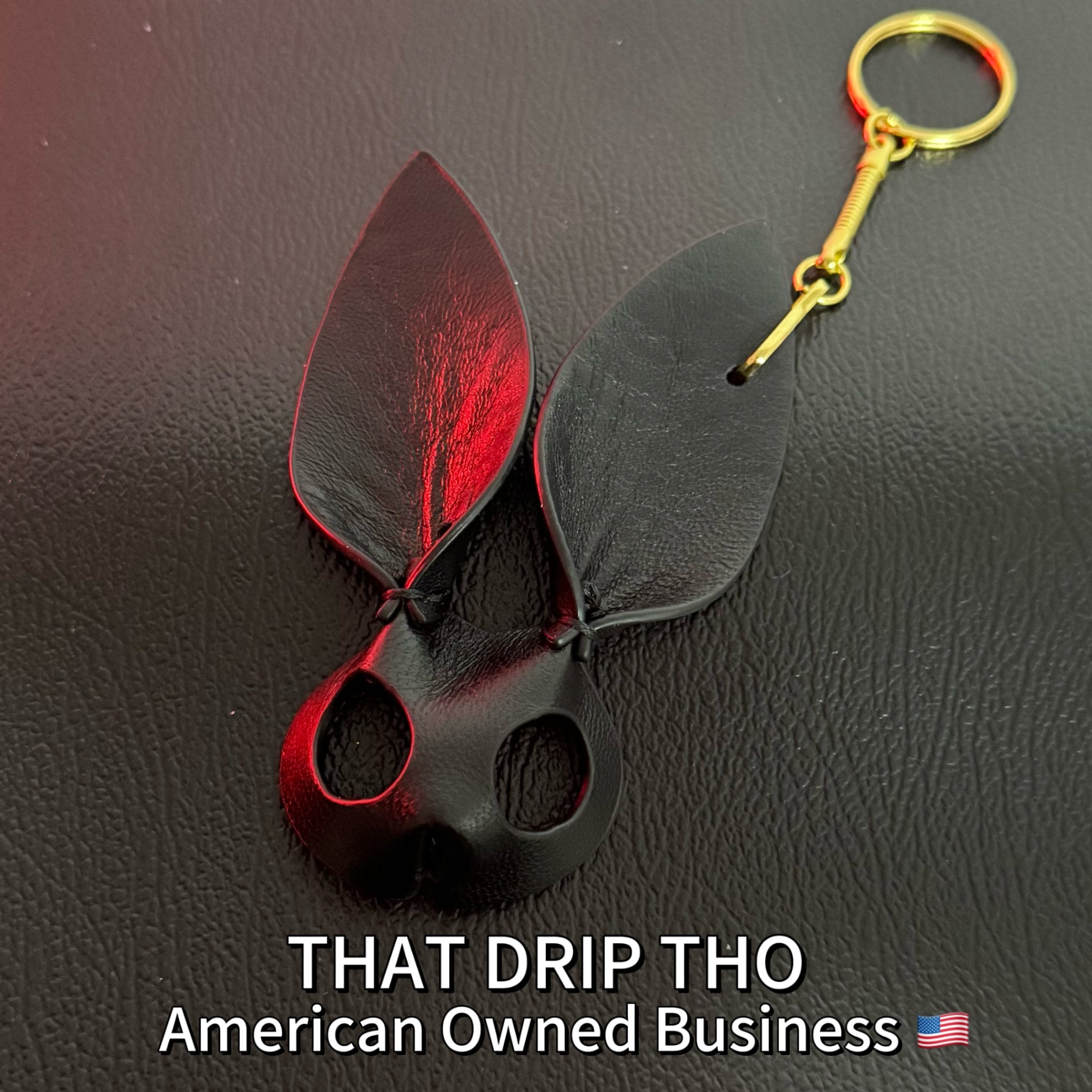 Luxe Chain (Handcrafted Premium Leather Bunny Keychain)