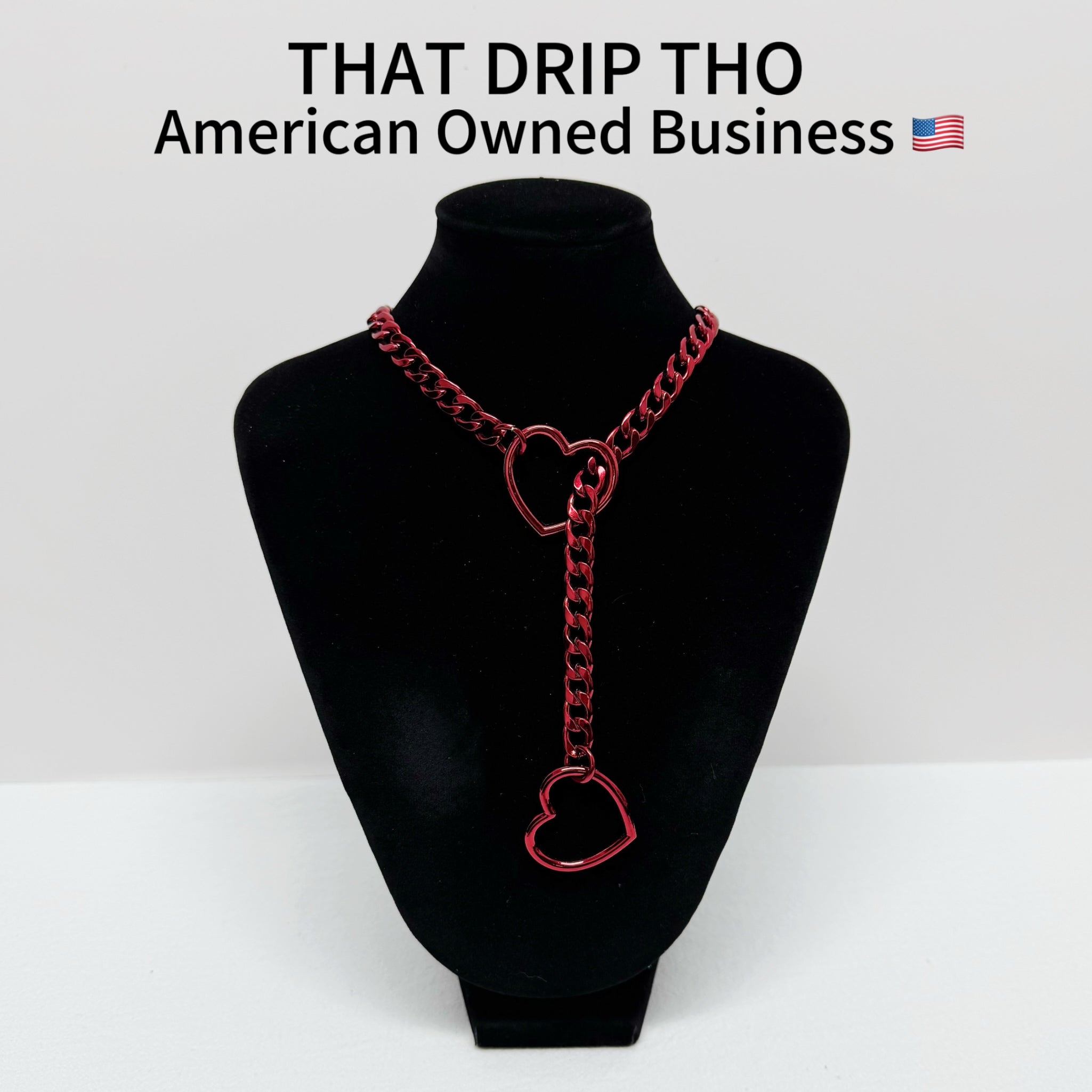 Luxe Chain (Special Heart Christmas Lucky Red Color Chain)