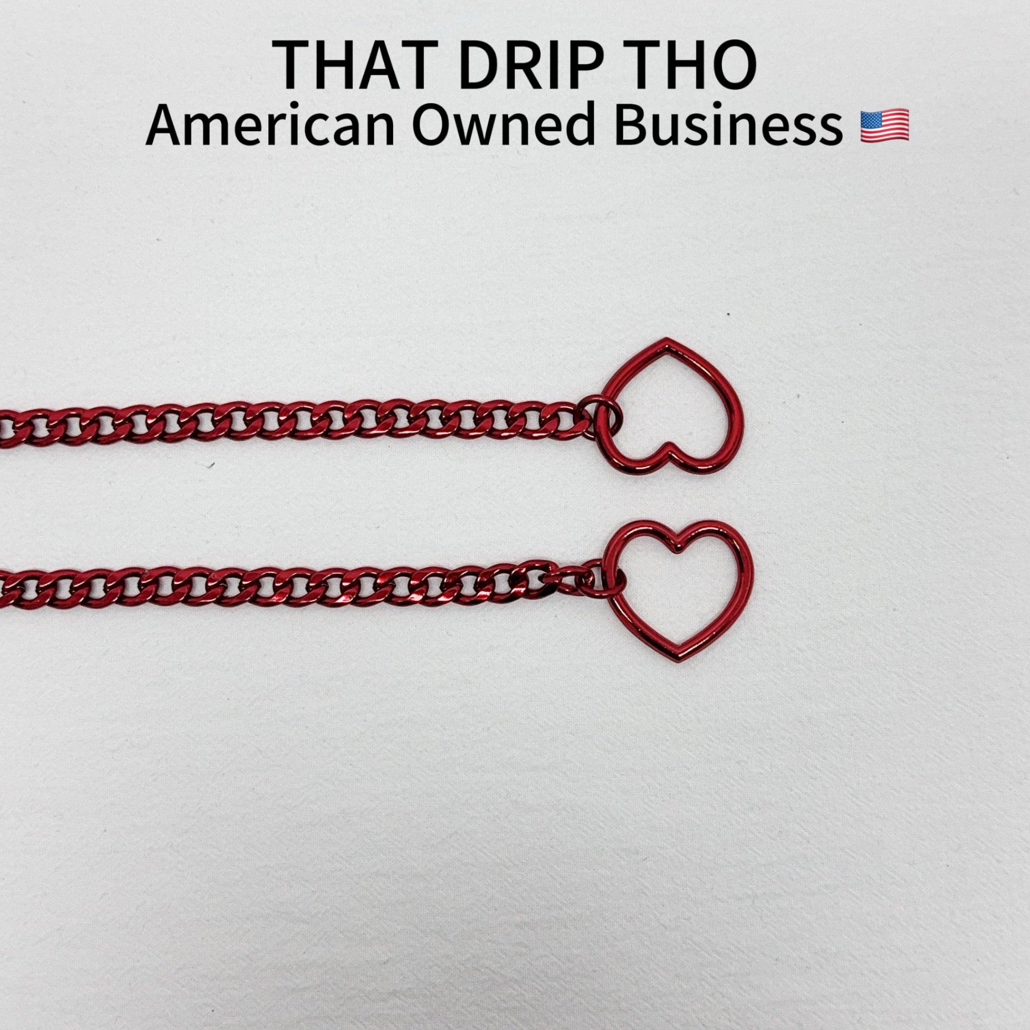 Luxe Chain (Special Heart Christmas Lucky Red Color Chain)