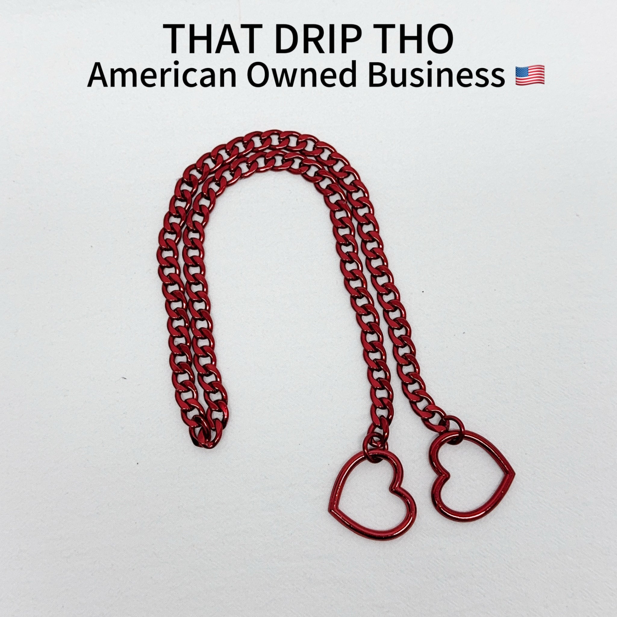 Luxe Chain (Special Heart Christmas Lucky Red Color Chain)