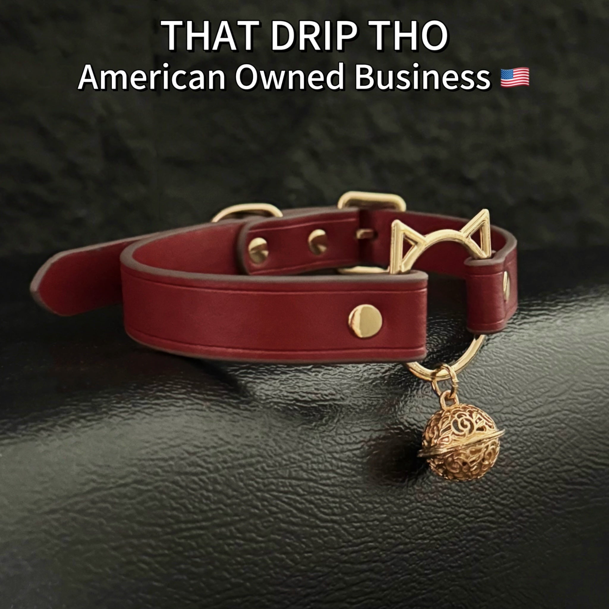 Luxe The Pleased " Gold " Kitten Collar