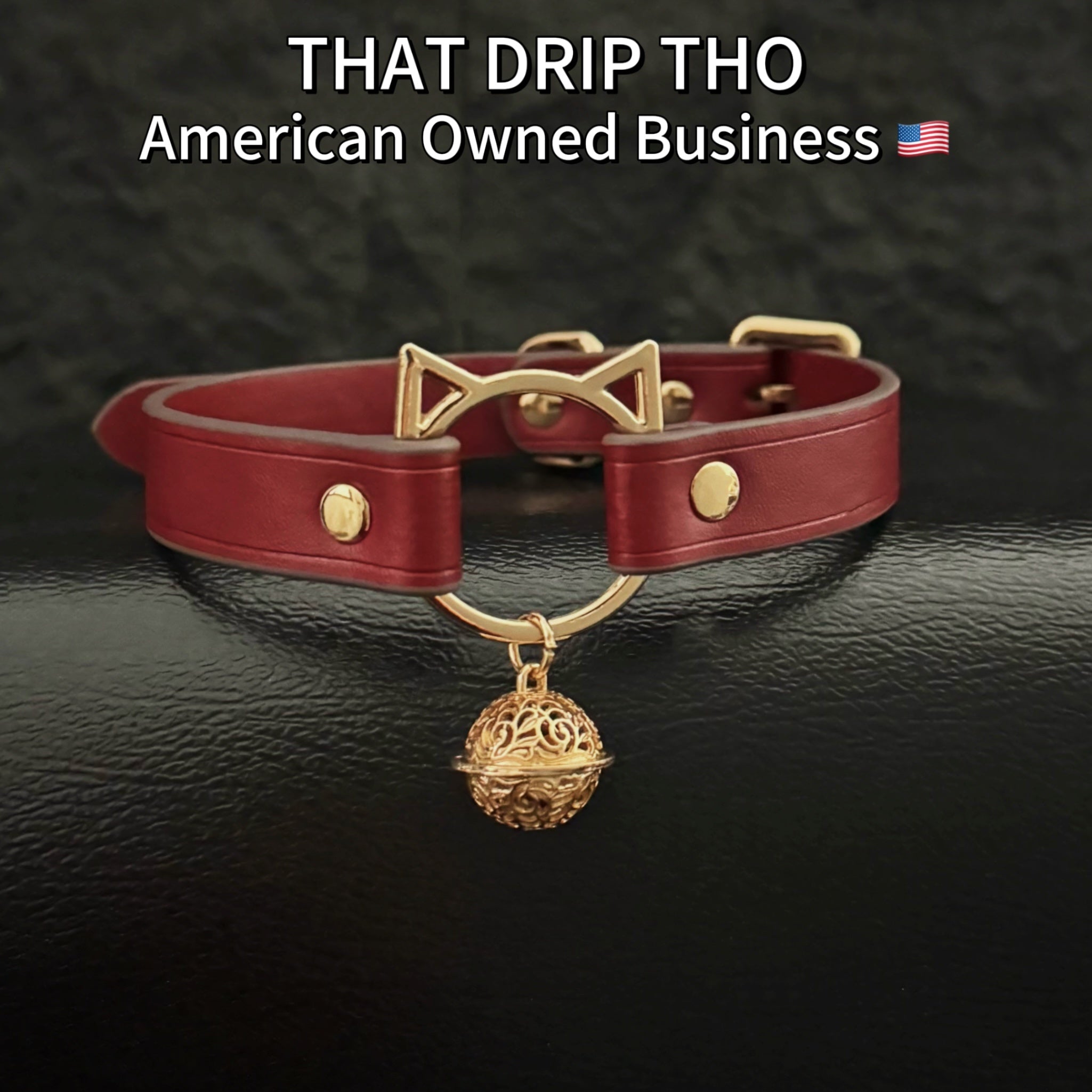Luxe The Pleased " Gold " Kitten Collar