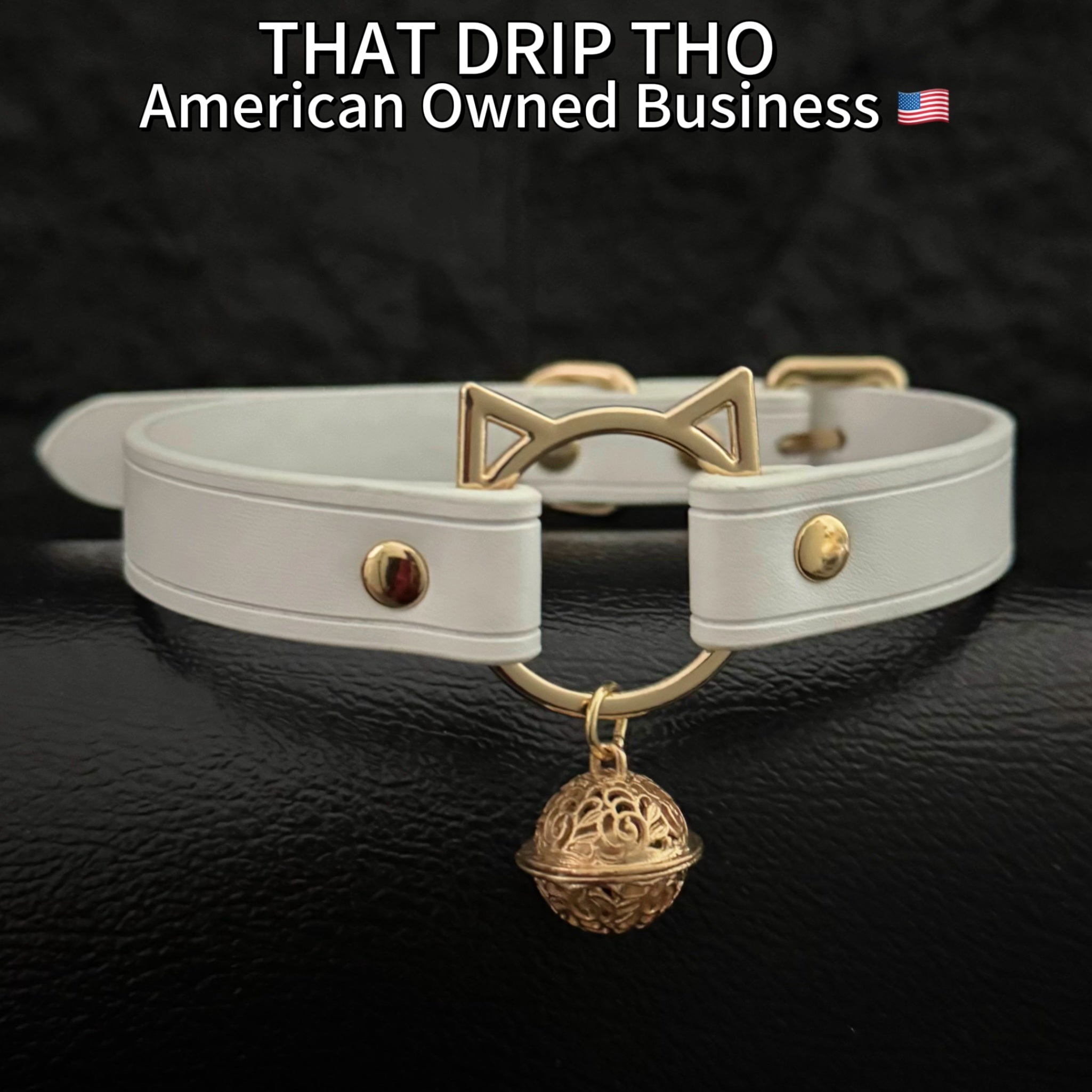 Luxe The Pleased " Gold " Kitten Collar