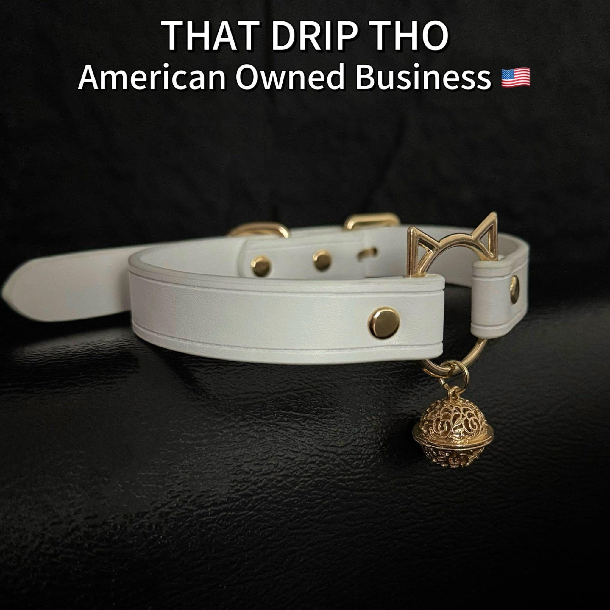 Luxe The Pleased " Gold " Kitten Collar