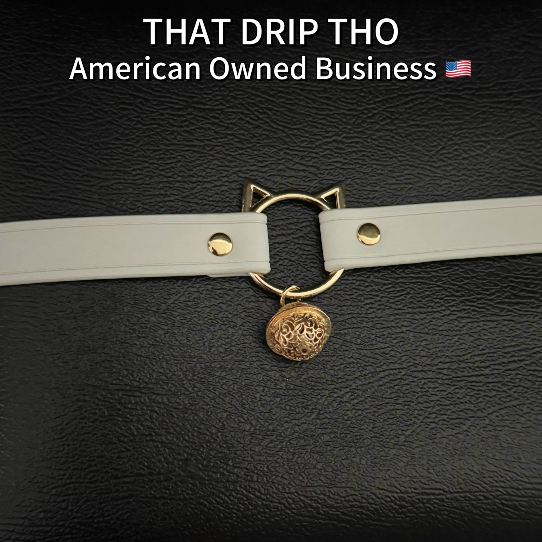 Luxe The Pleased " Gold " Kitten Collar