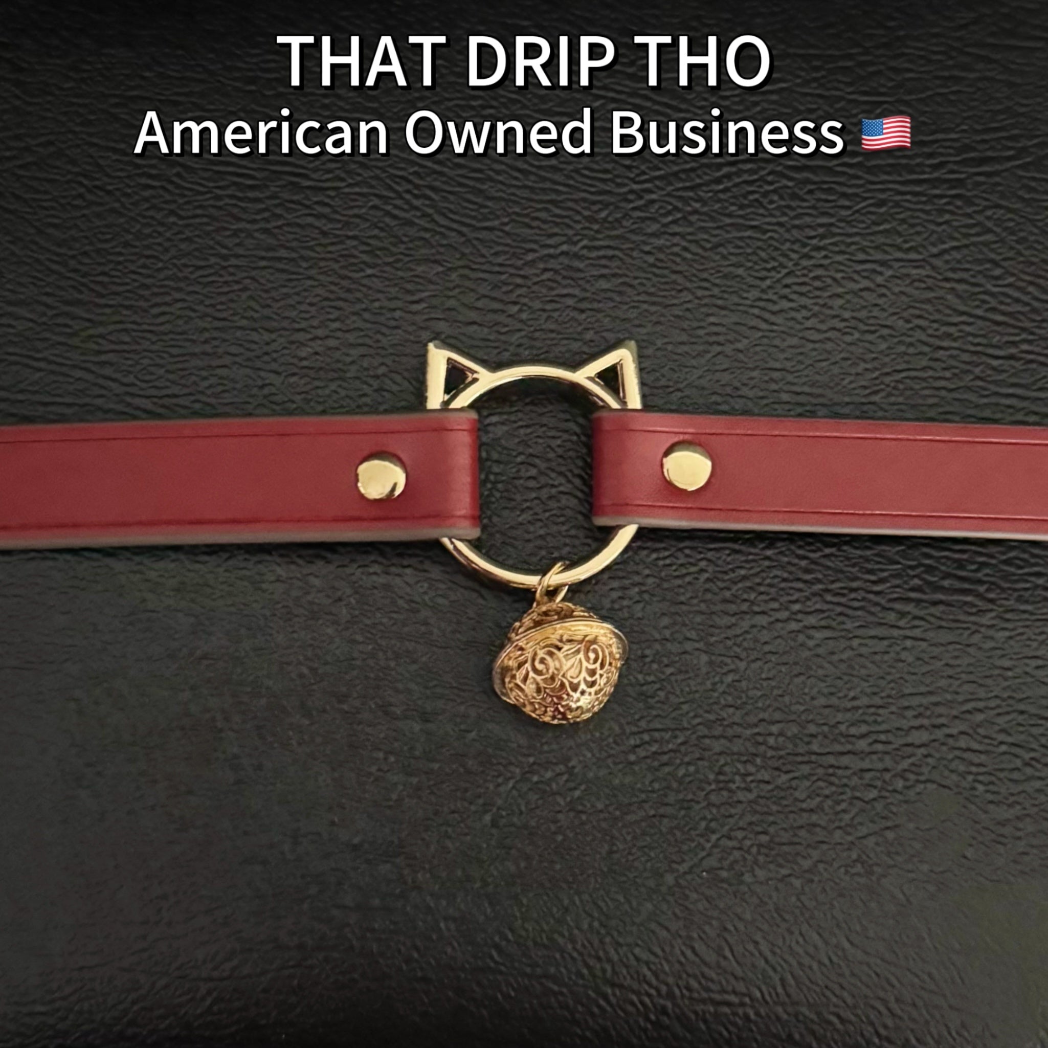 Luxe The Pleased " Gold " Kitten Collar
