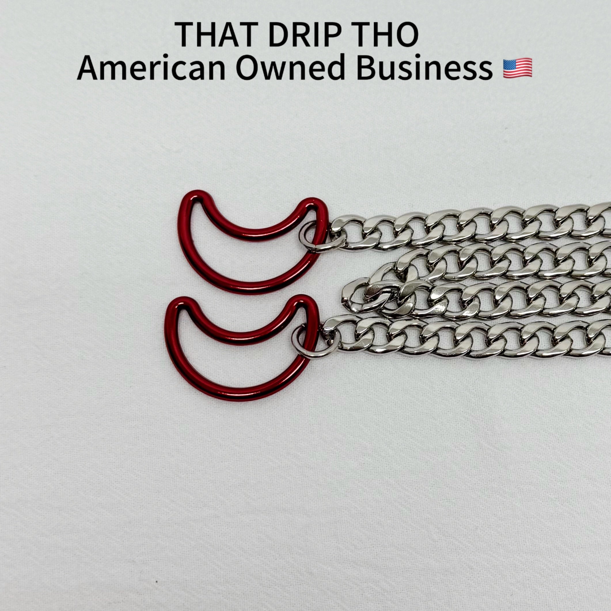 Double Red Moon Chain