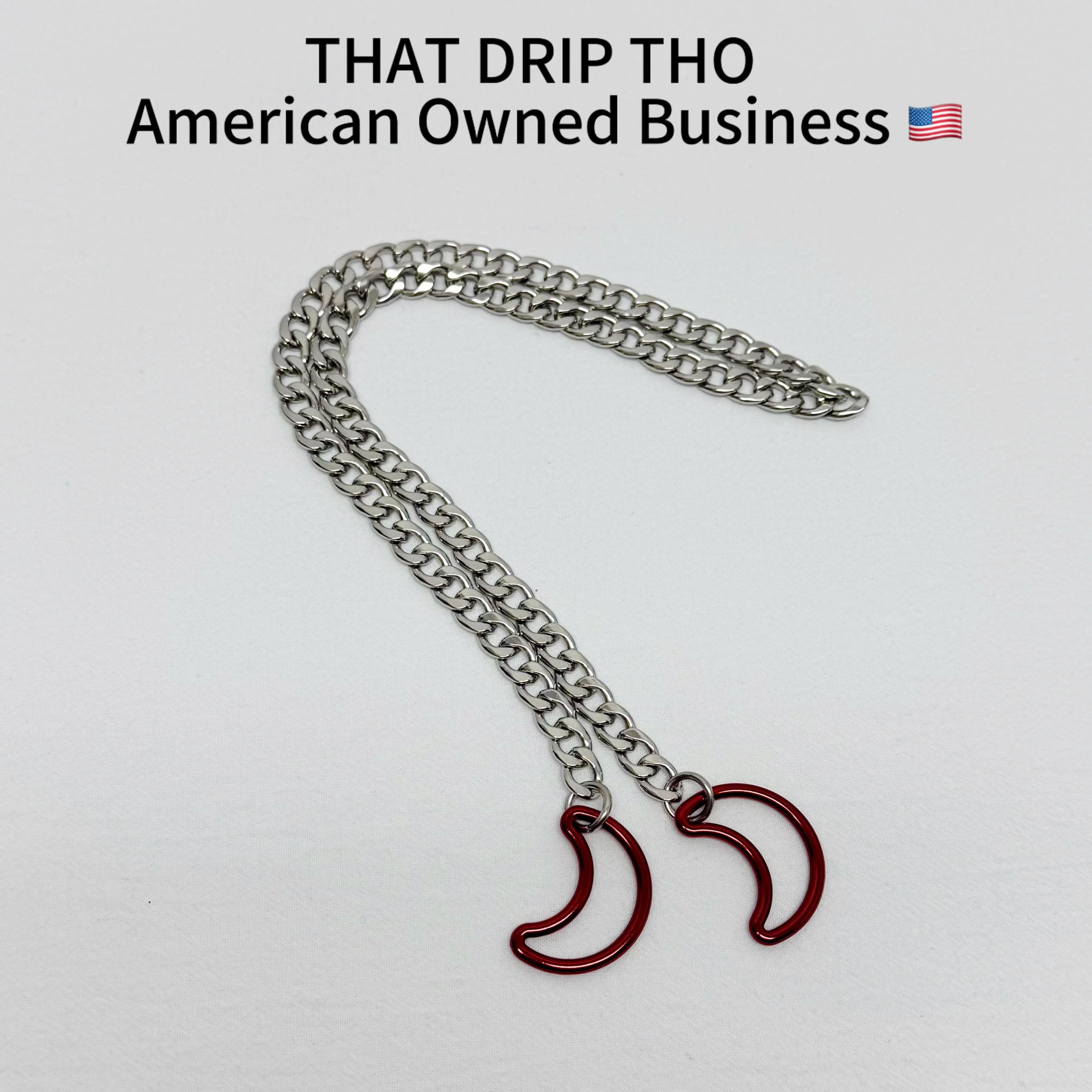 Double Red Moon Chain