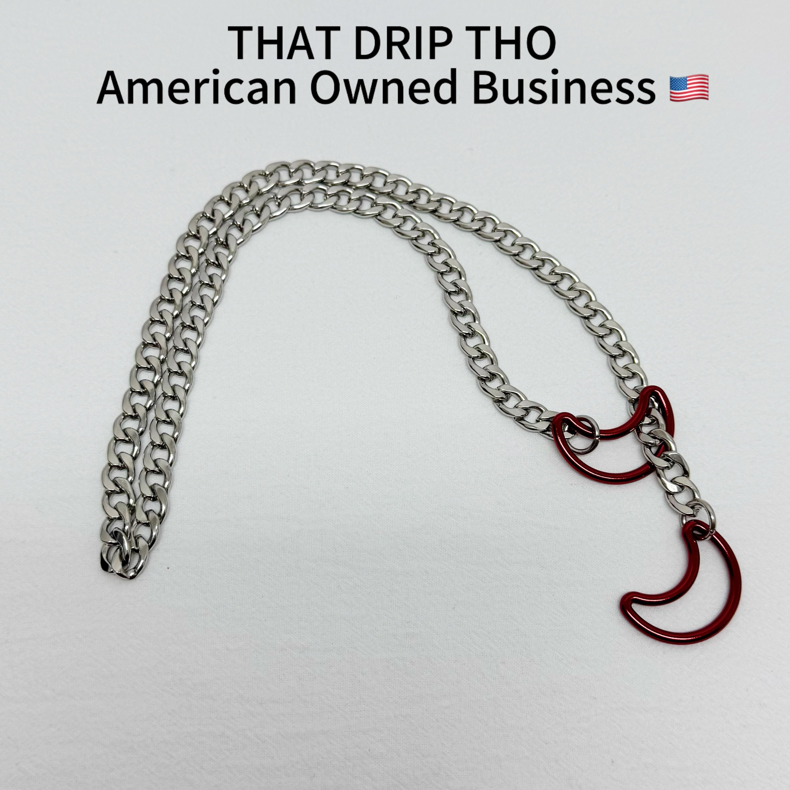 Double Red Moon Chain