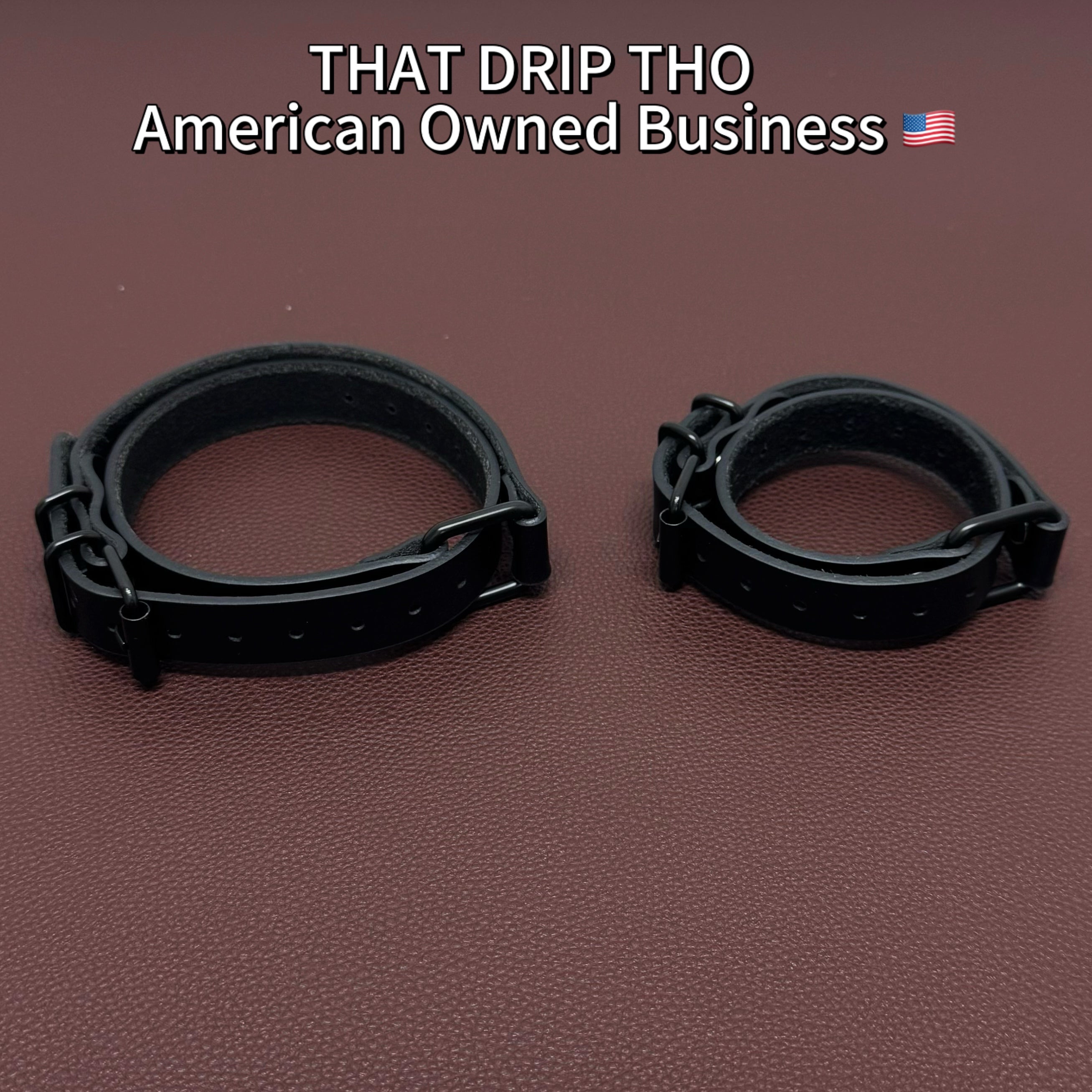 Luxe Chain( 3 in 1 Convertible Leather Bracelet, Handcuffs & Choker Necklace)