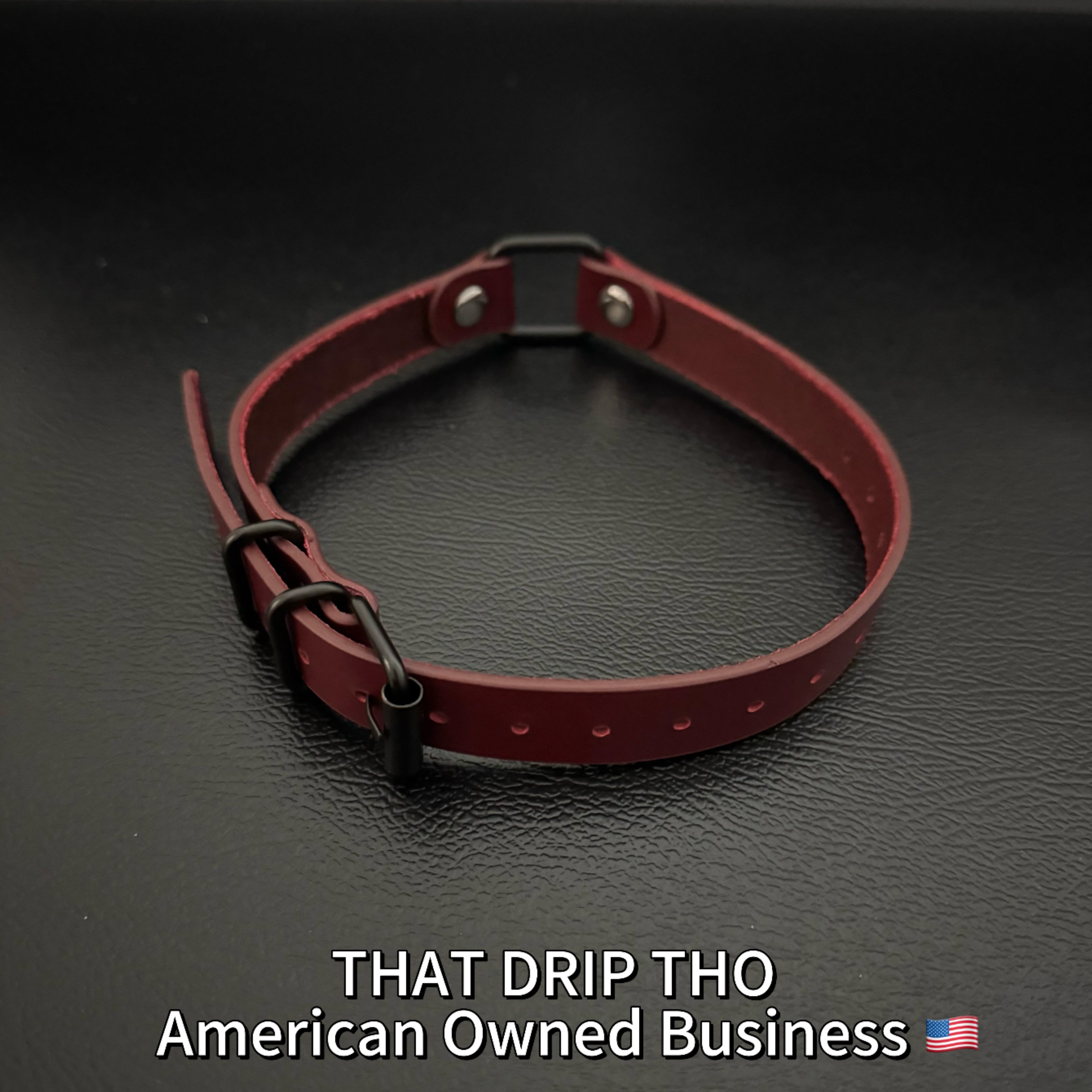 Luxe Chain( 3 in 1 Convertible Leather Bracelet, Handcuffs & Choker Necklace)