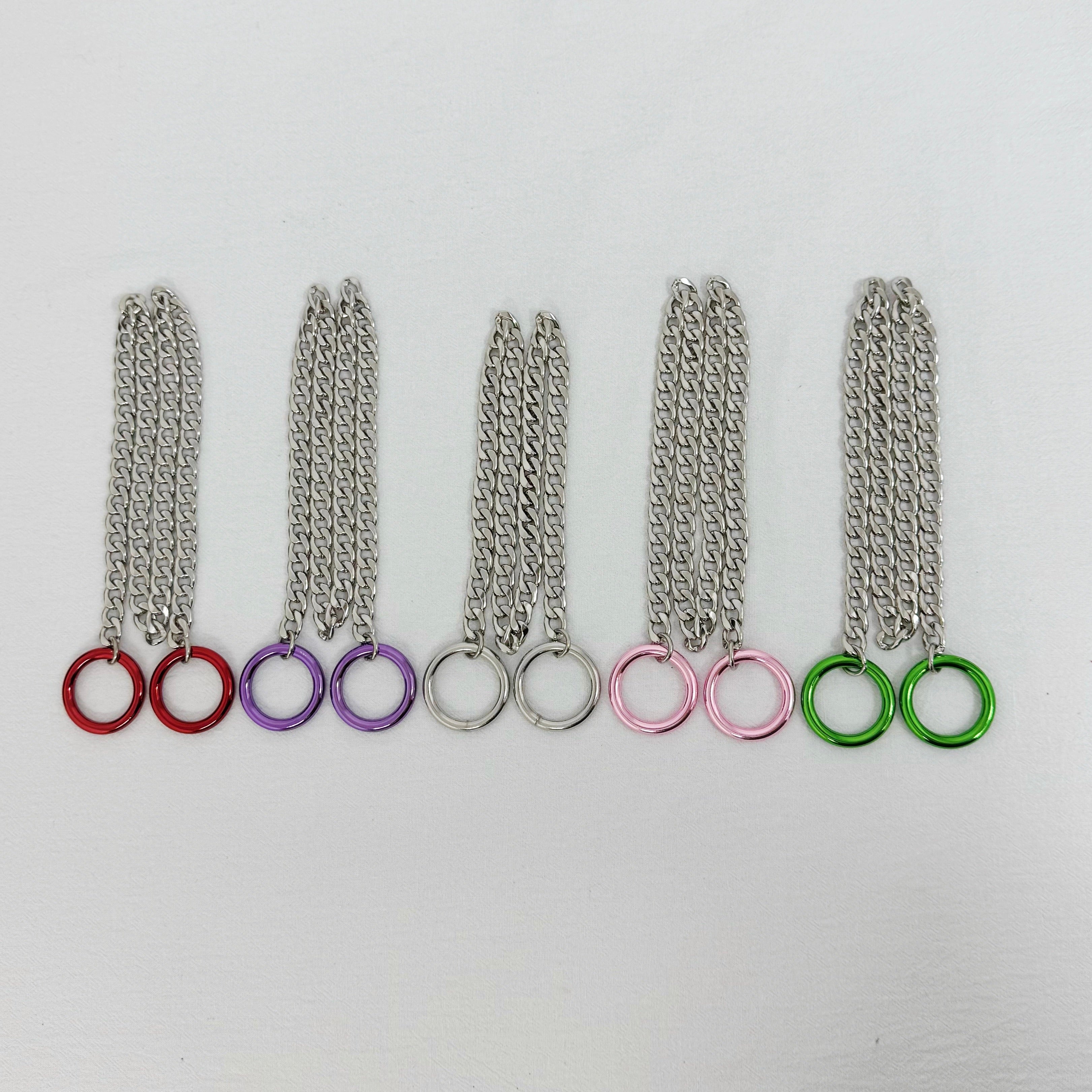 Luxe Chain (Besondere Halskette mit grünem Herz)