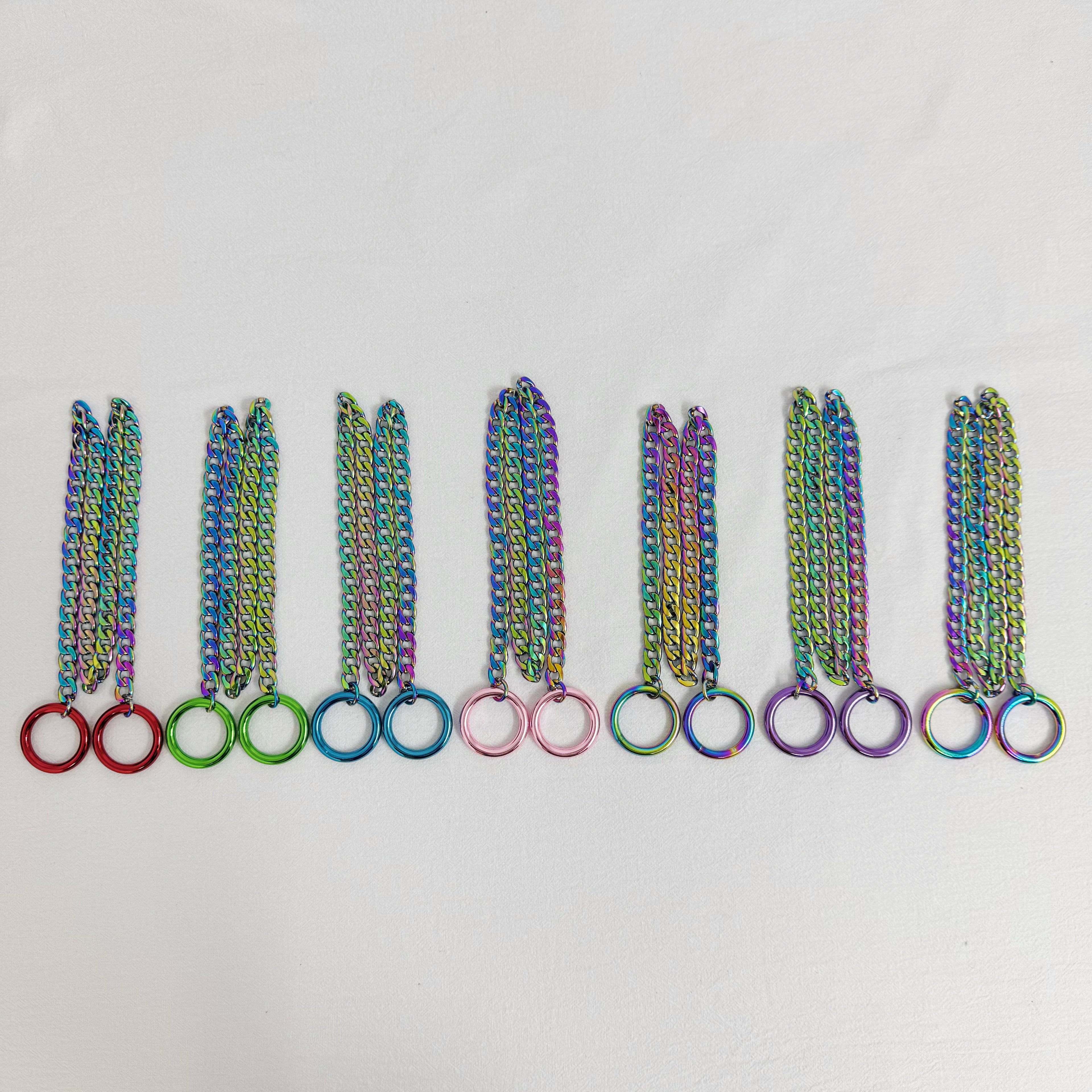 Luxe Chain (Besondere Halskette mit grünem Herz)