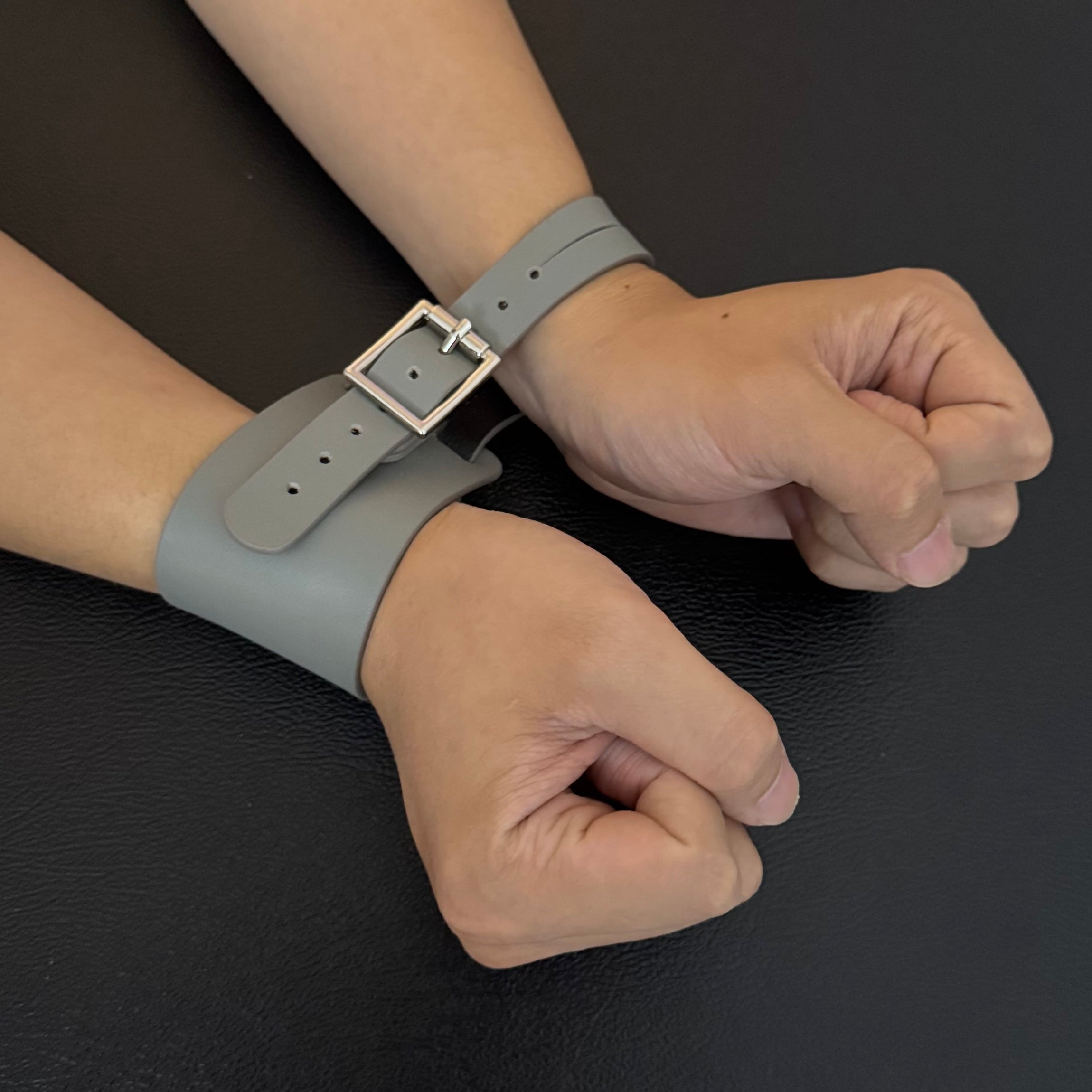 Unisex Fogbound Leather Dual-Wear Bracelet-(Non Heat Reactive)