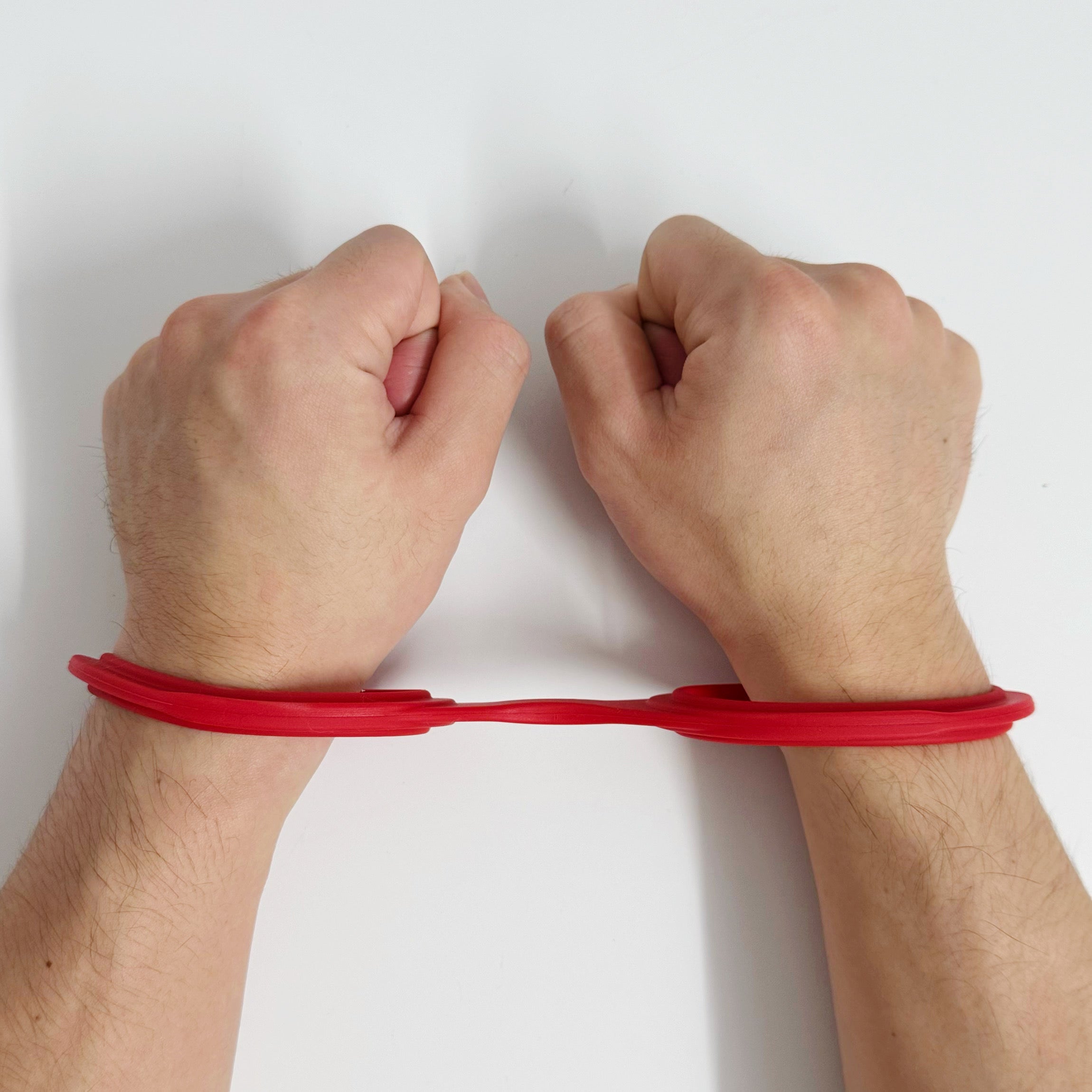 Slip-On Rubber / Durable Silicone Handcuffs