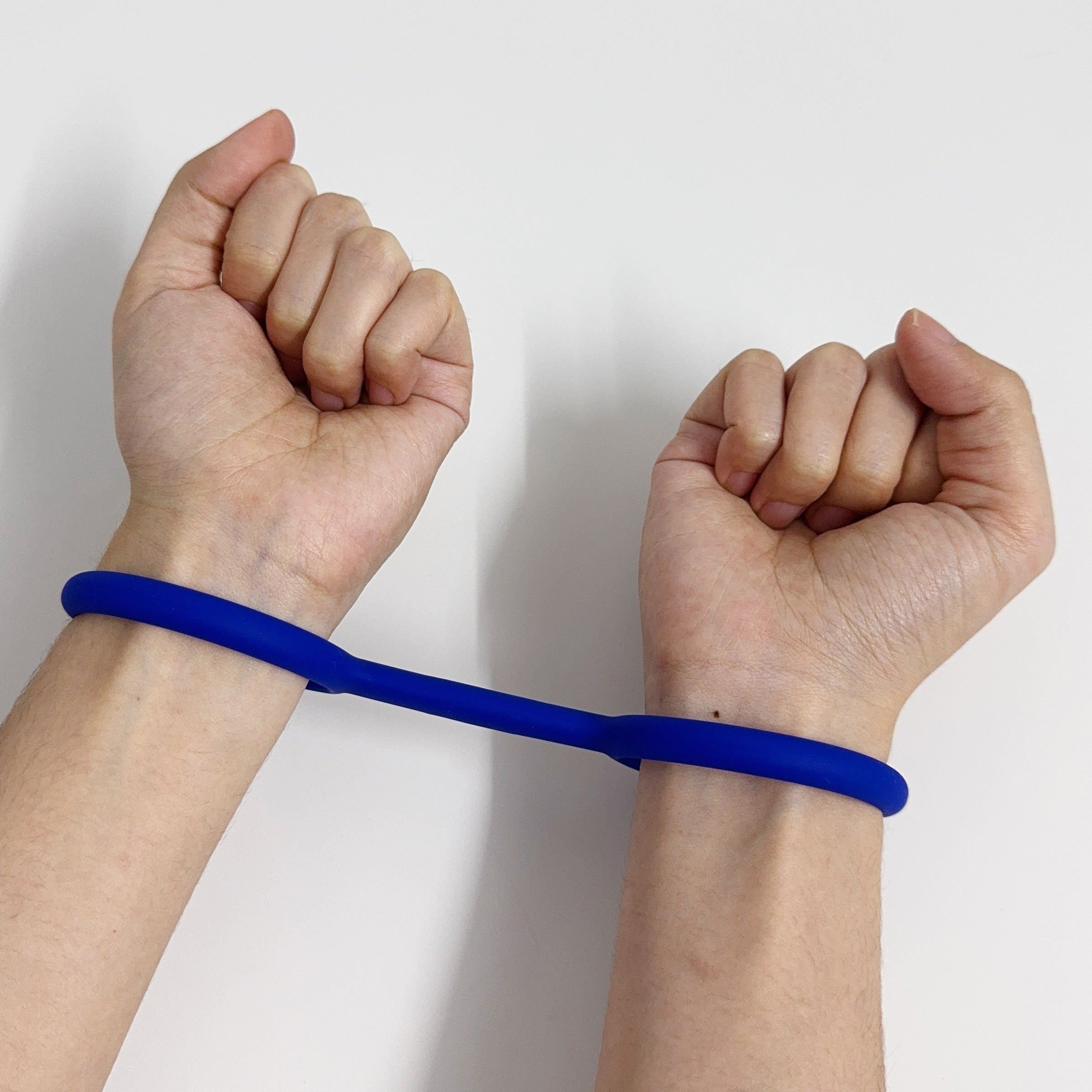 Slip-On Rubber / Durable Silicone Handcuffs