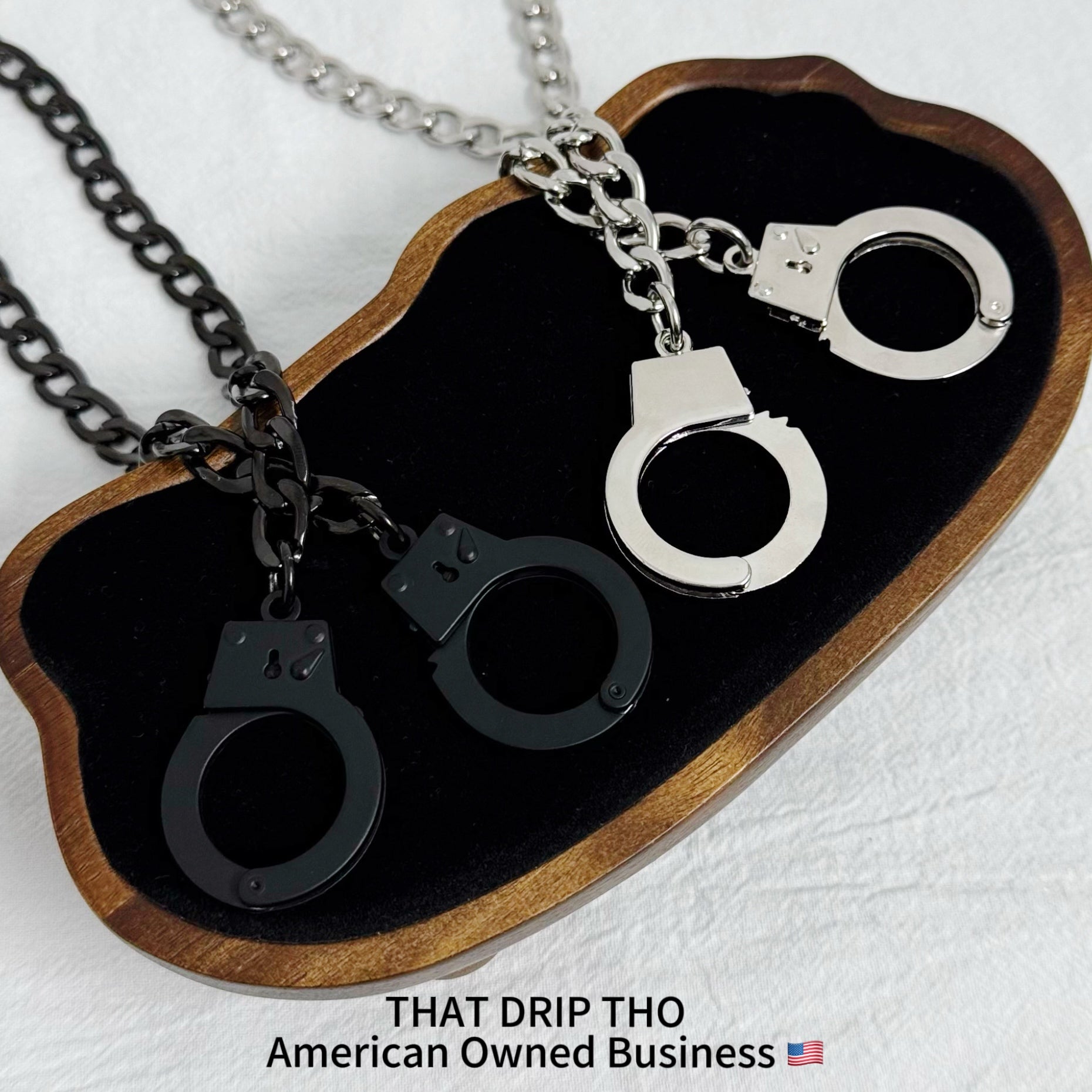 Handcuff Slip Chain Necklace
