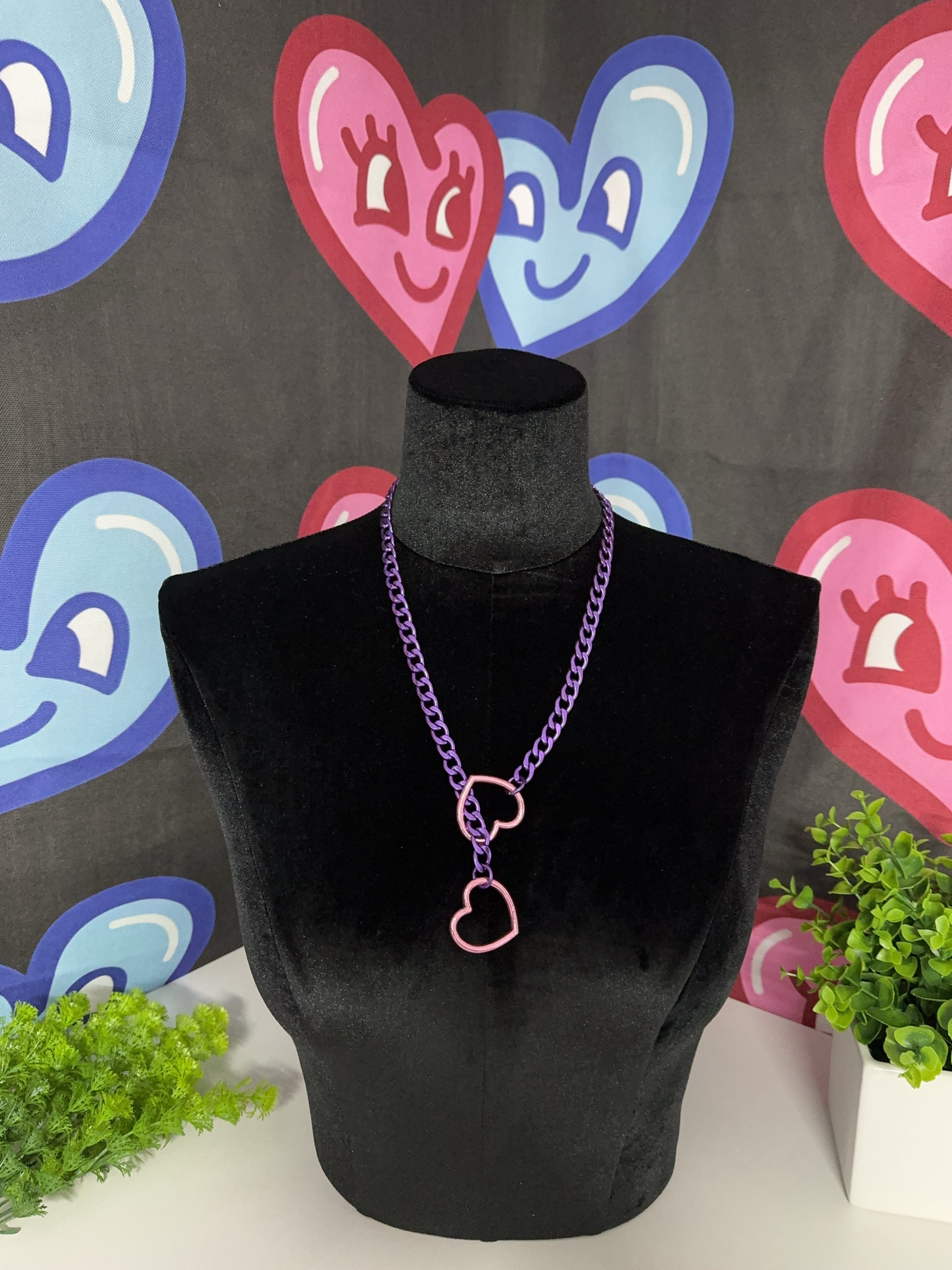 Luxe Chain (Special Heart Purple Color Slip Chain)