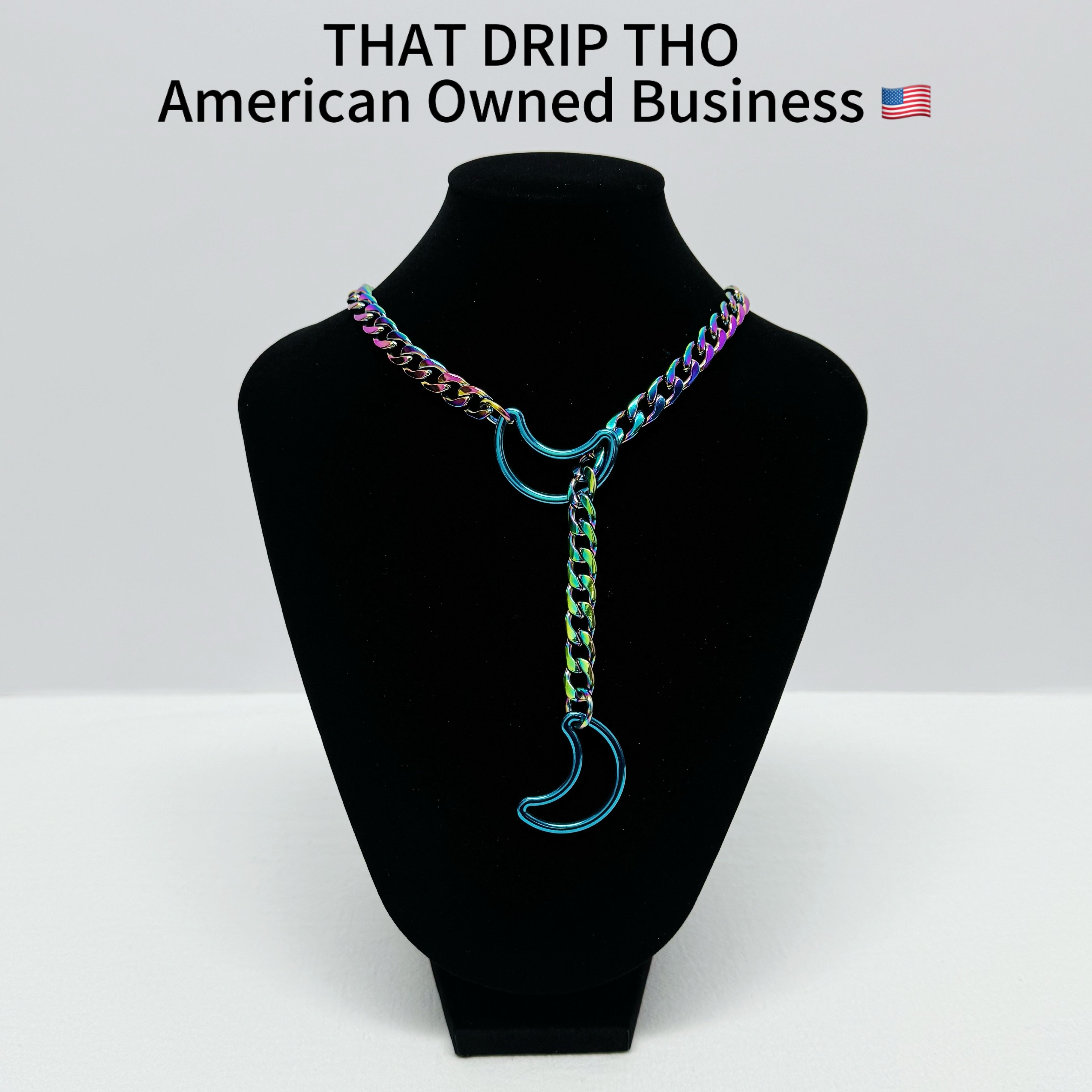 Luxe Chain (Special Double-Moon Pendants Necklace)