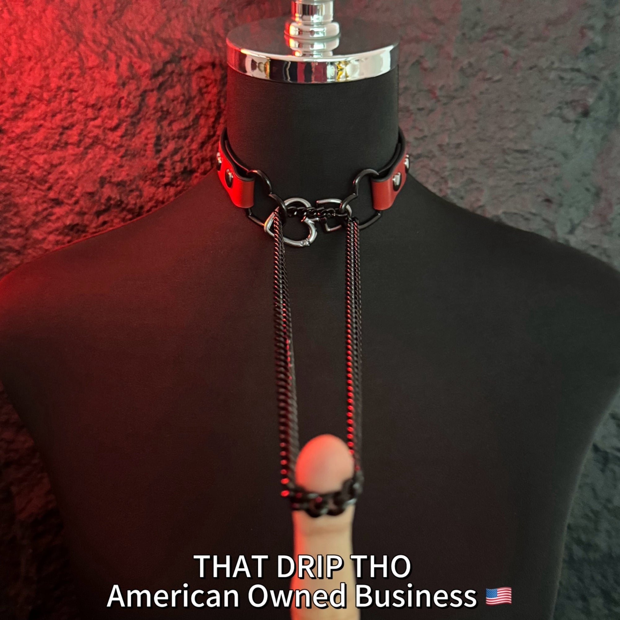 Premium Fashion Layered Chain Leather Choker