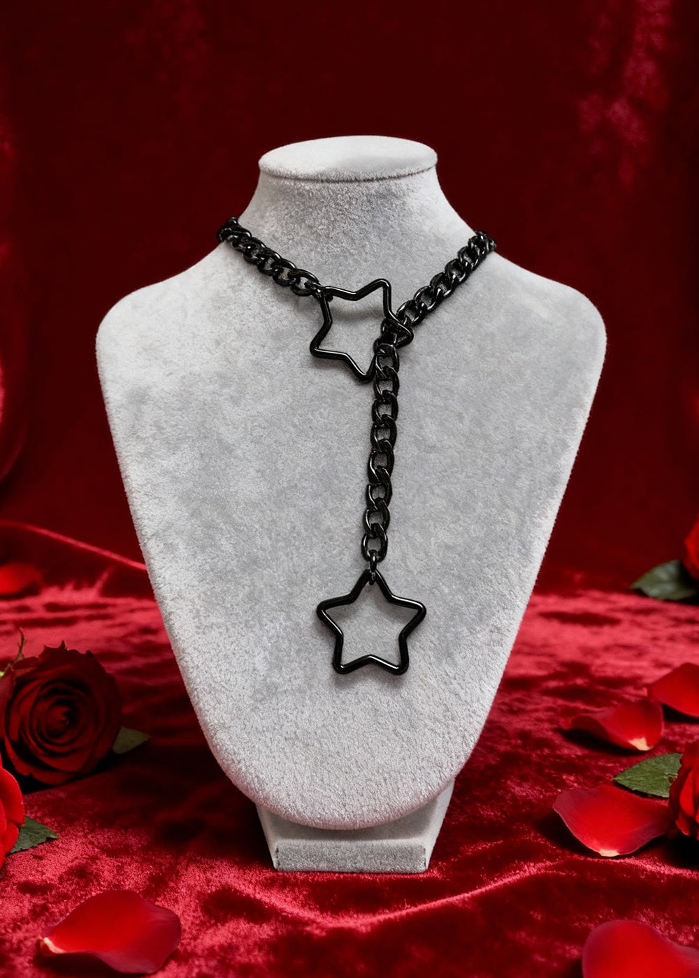 Special Double-Star Slip Chain Necklace