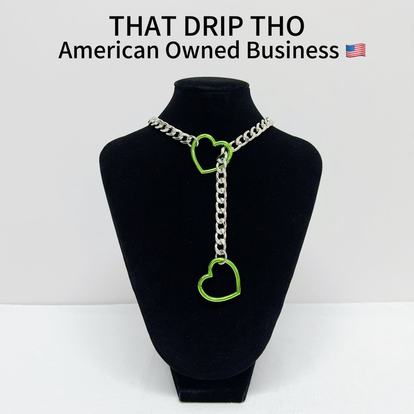 Luxe Chain (Special Green Heart Necklace)