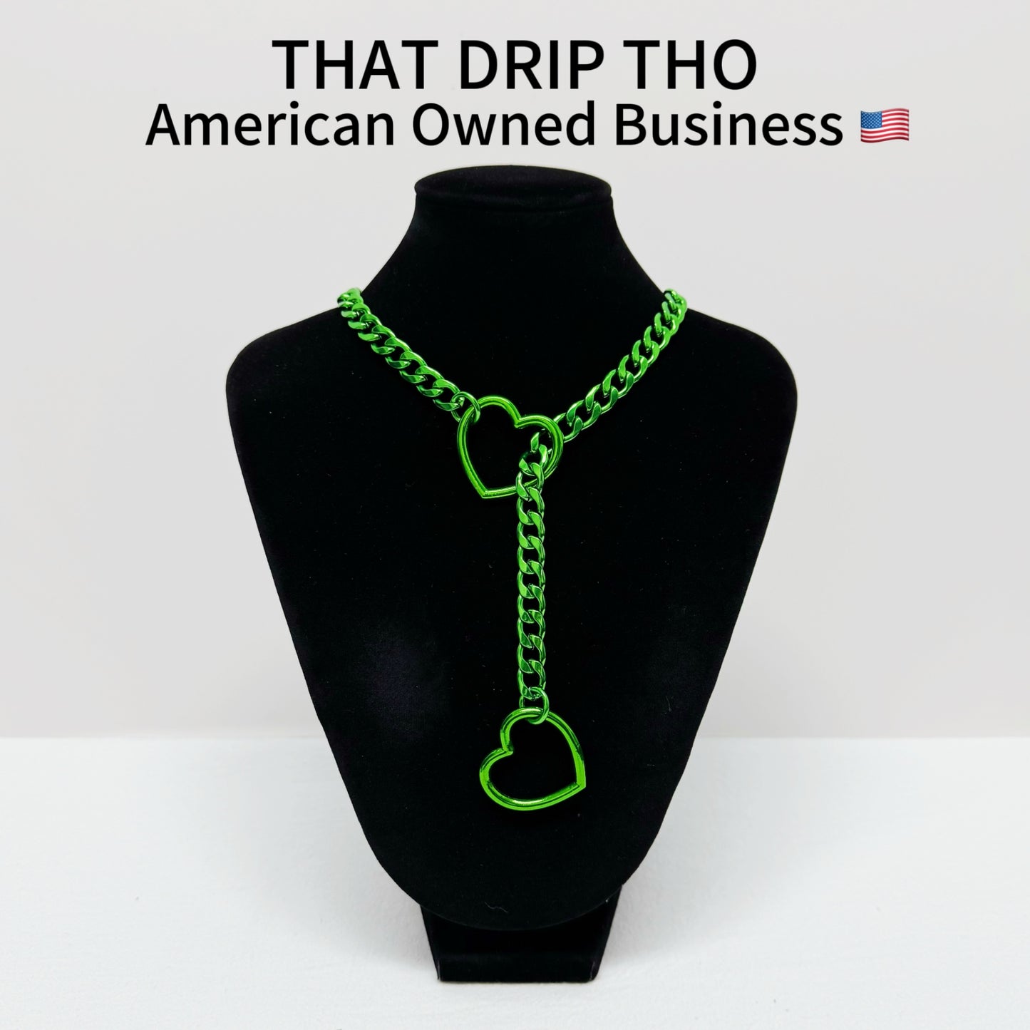 Luxe Chain (Special Heart Christmas Green Color Chain)