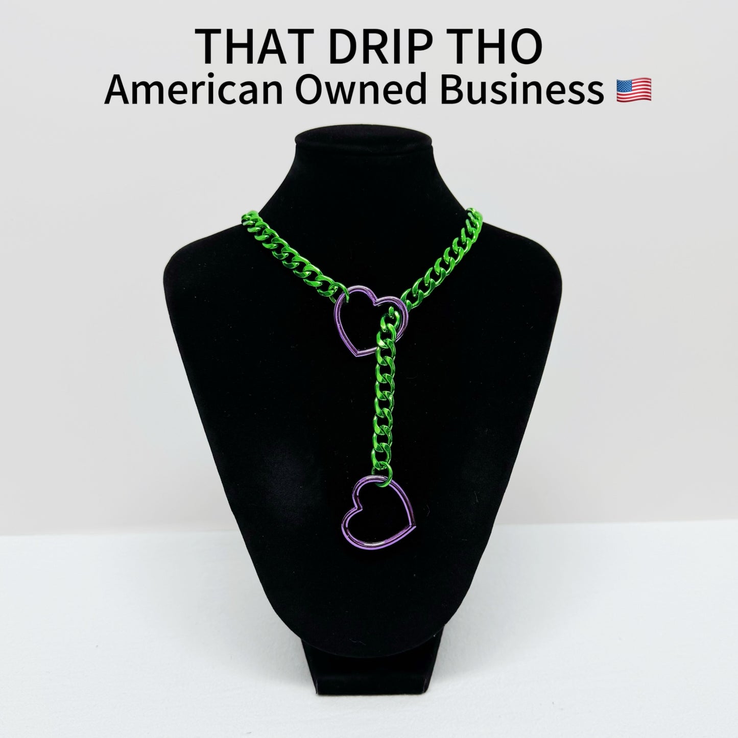 Luxe Chain (Special Heart Christmas Green Color Chain)