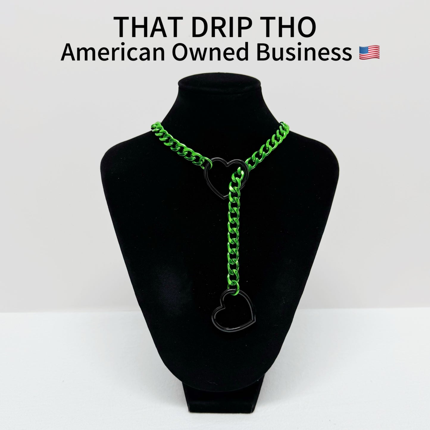 Luxe Chain (Special Heart Christmas Green Color Chain)