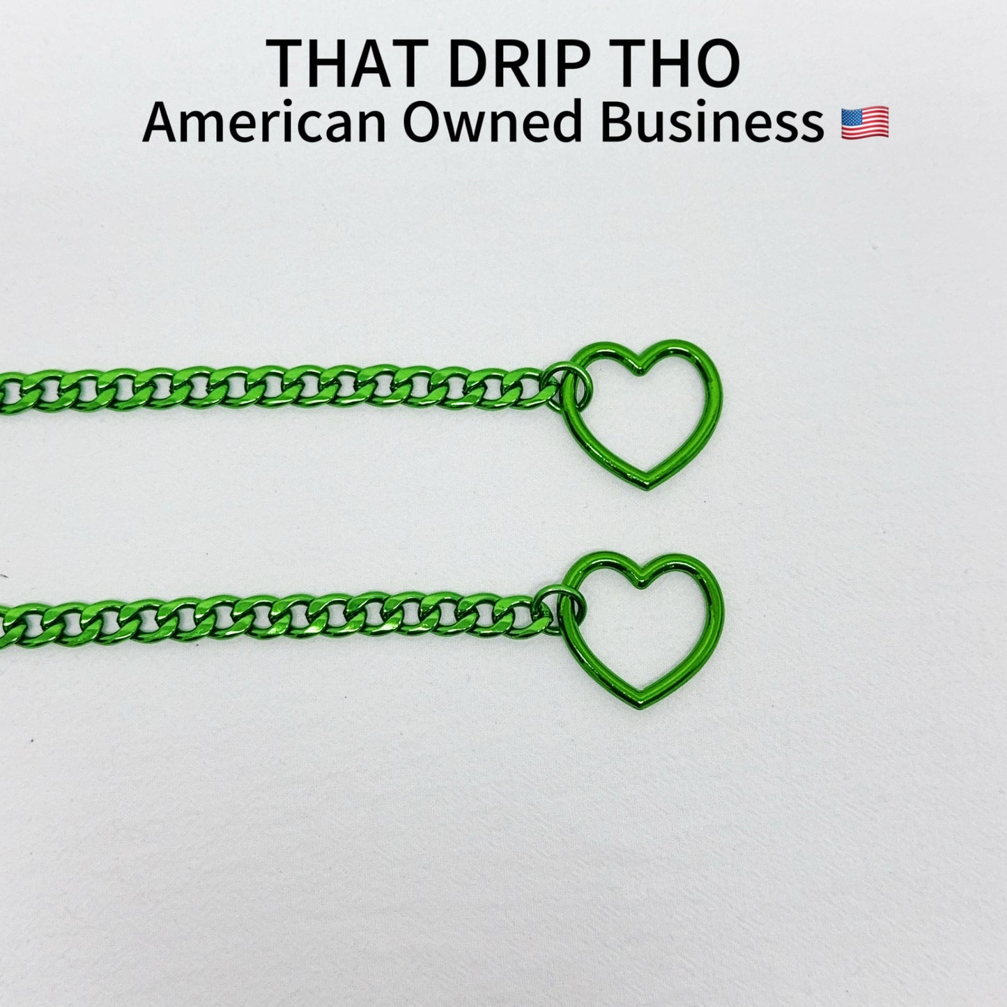 Luxe Chain (Special Heart Christmas Green Color Chain)