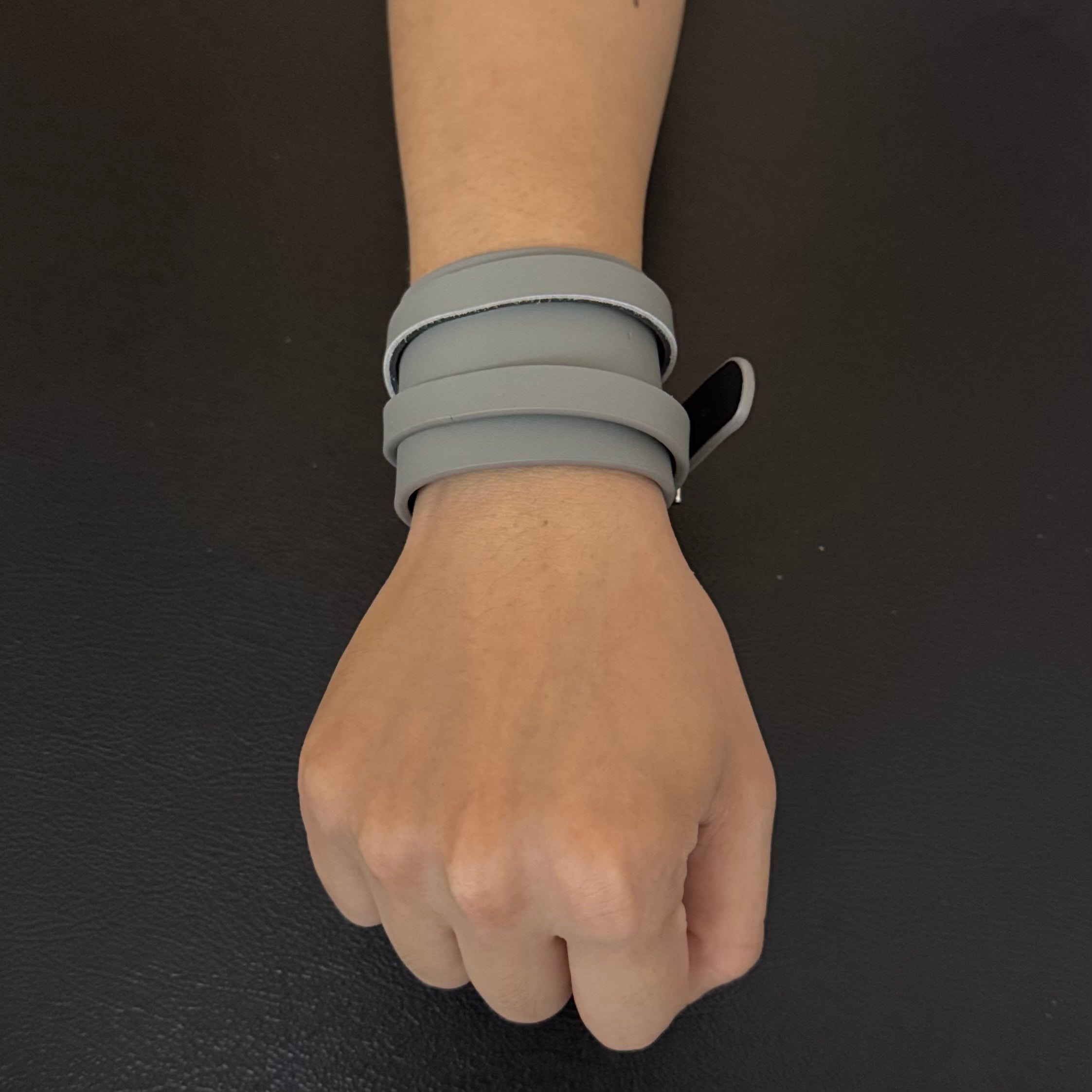 Unisex Fogbound Leather Dual-Wear Bracelet-(Non Heat Reactive)