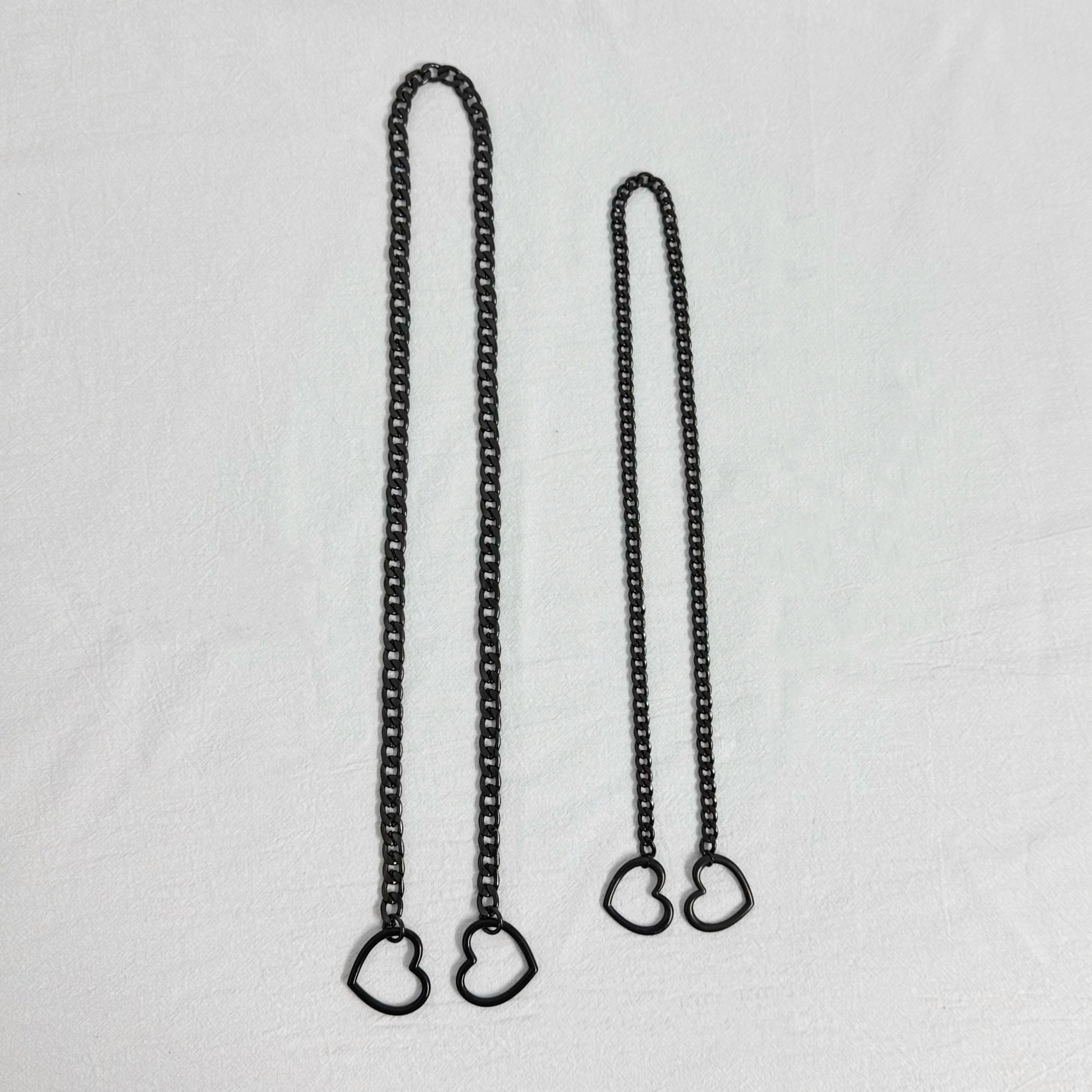 Luxe Chain (Special Heart O-rings Necklace) ( Large Size ) ( 3 colors available)