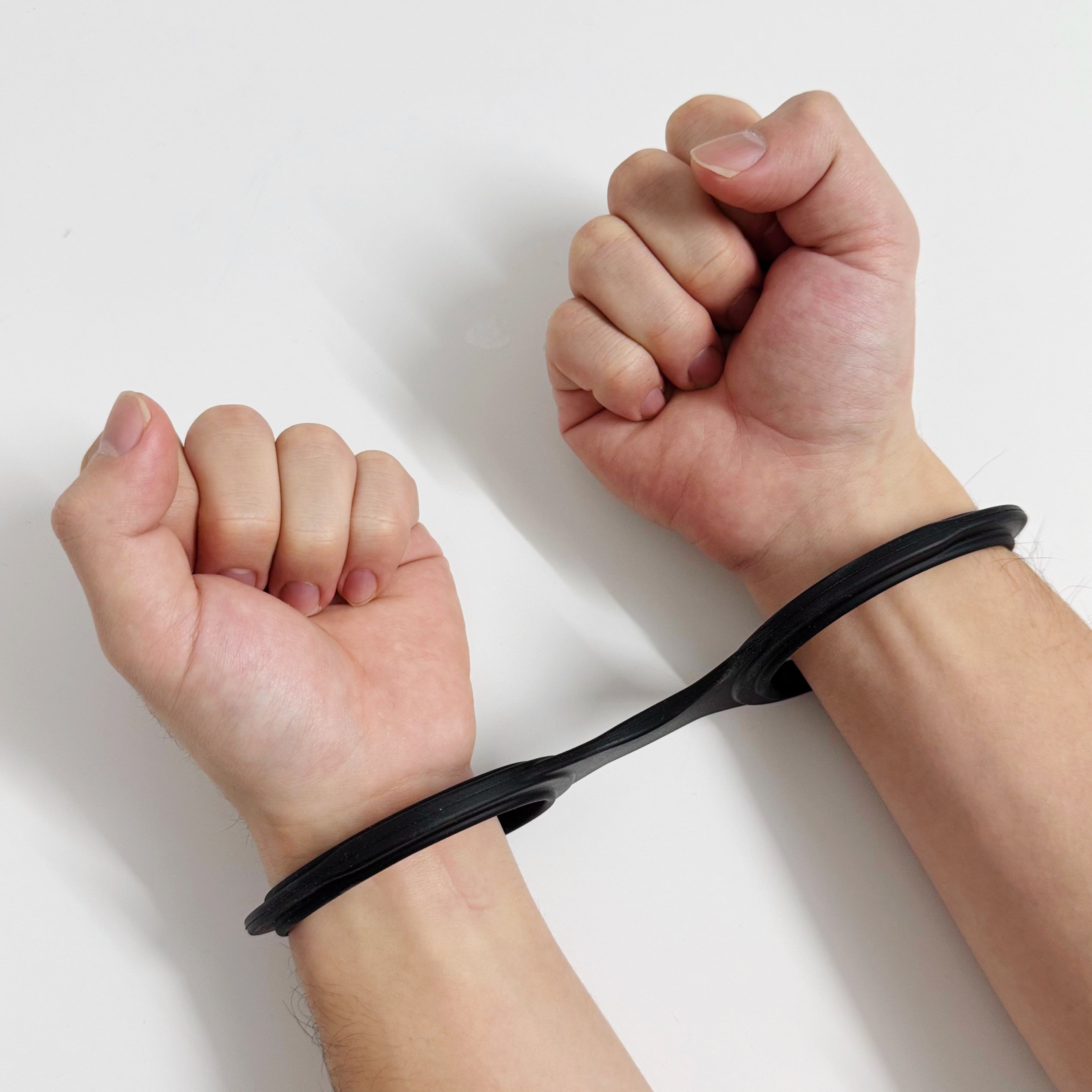 Slip-On Rubber / Durable Silicone Handcuffs
