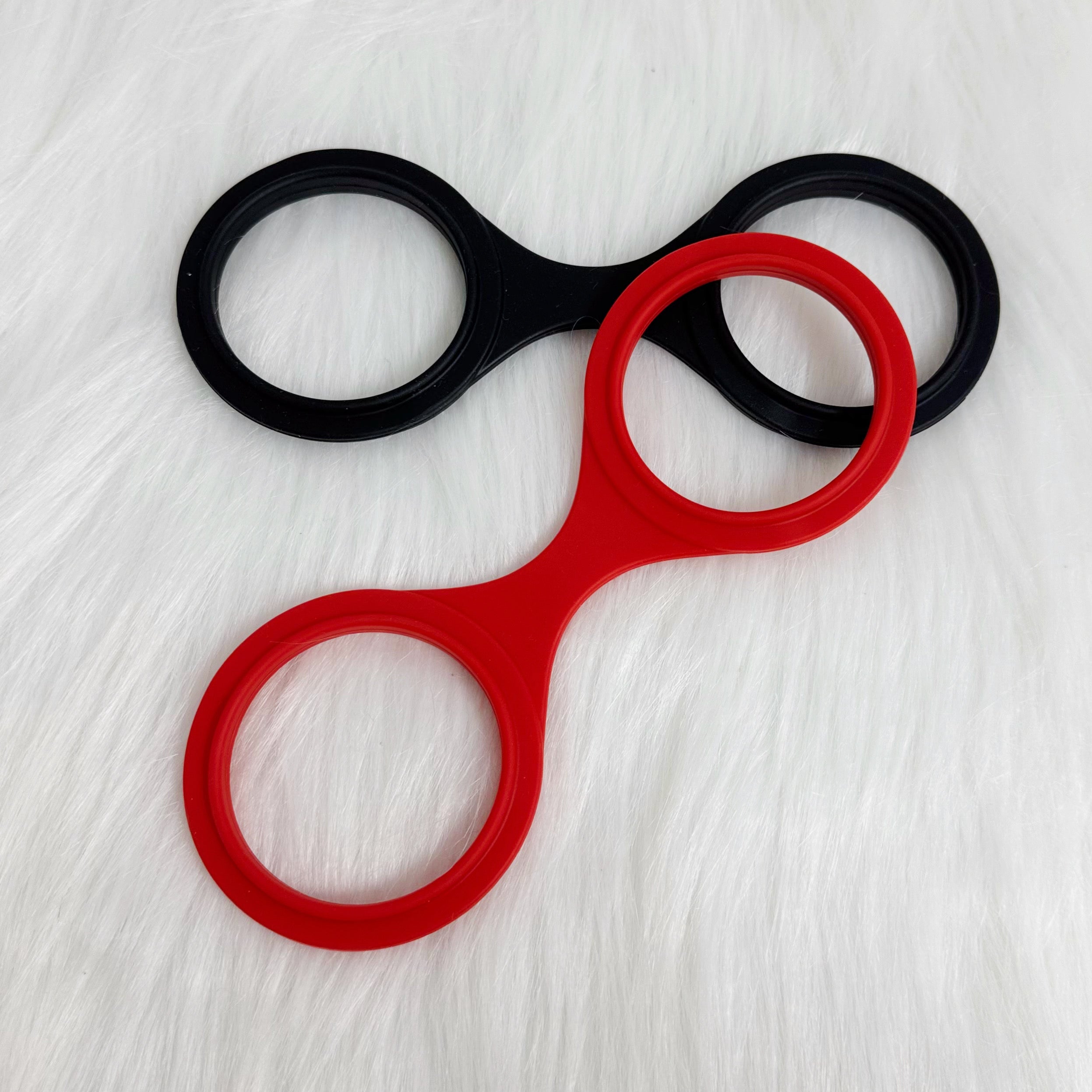 Slip-On Rubber / Durable Silicone Handcuffs