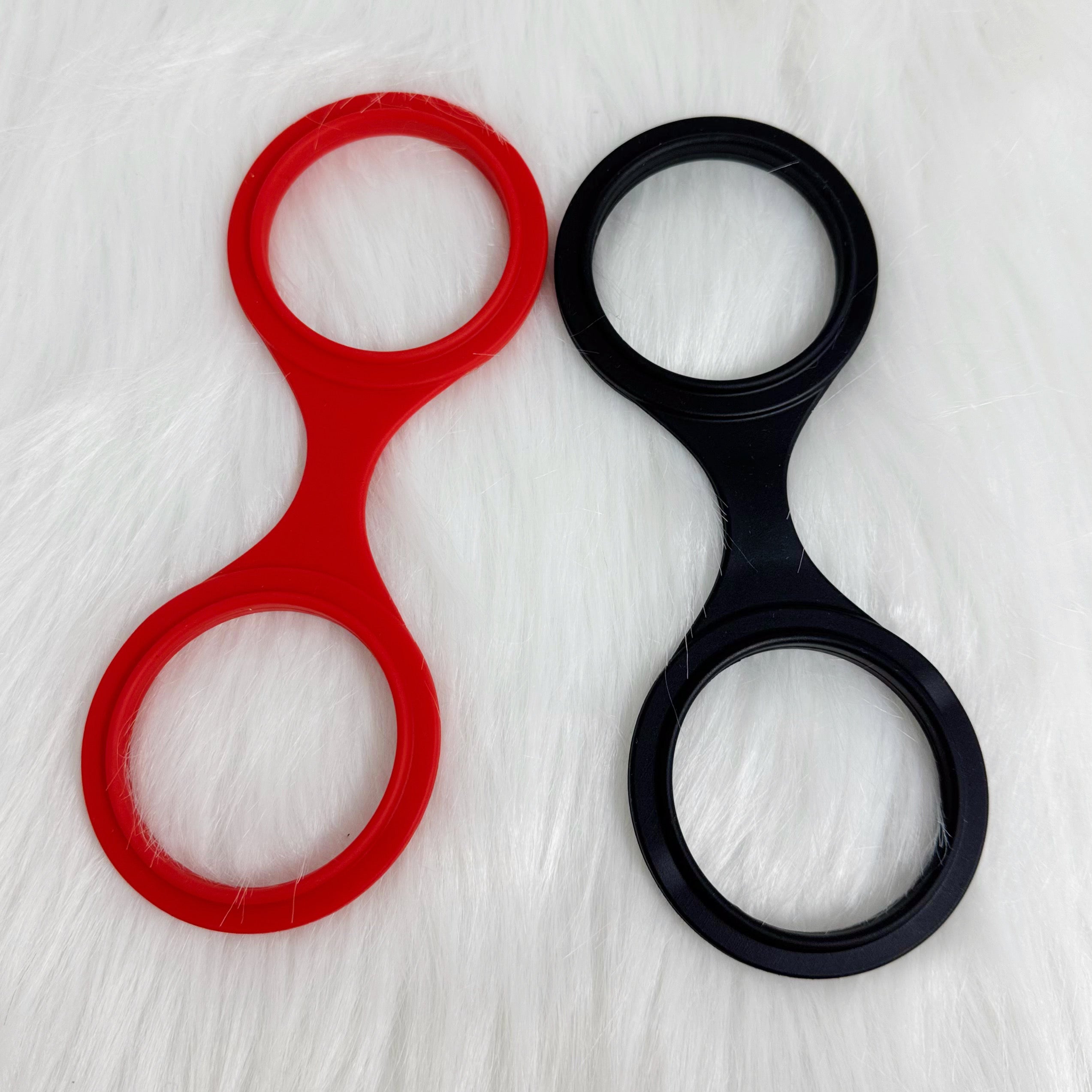 Slip-On Rubber / Durable Silicone Handcuffs