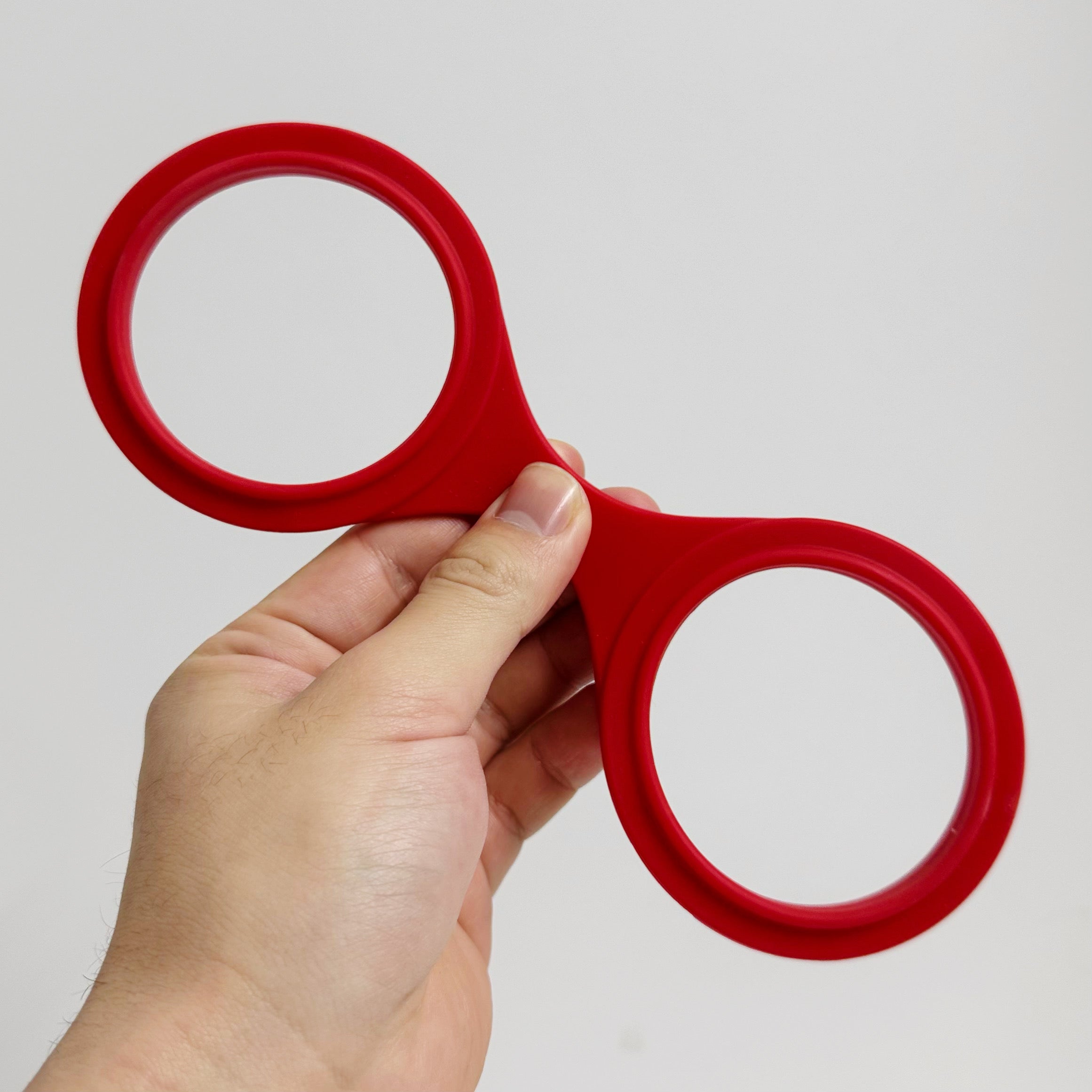 Slip-On Rubber / Durable Silicone Handcuffs