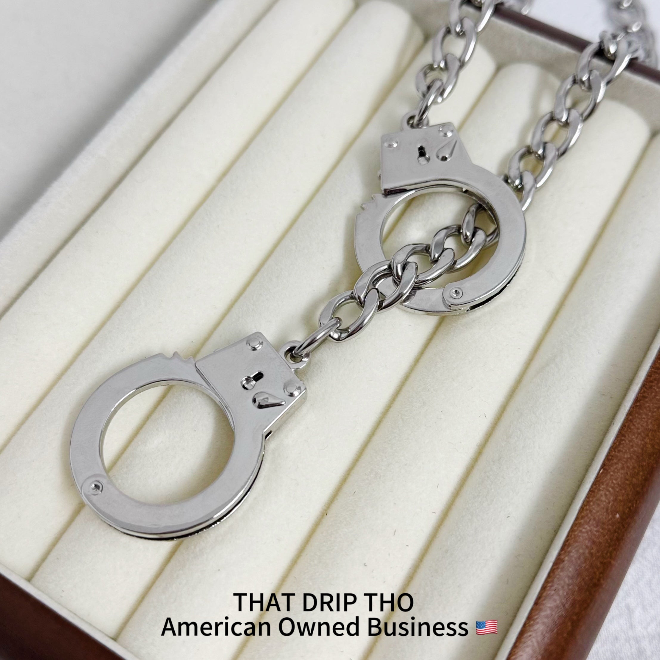 Handcuff Slip Chain Necklace