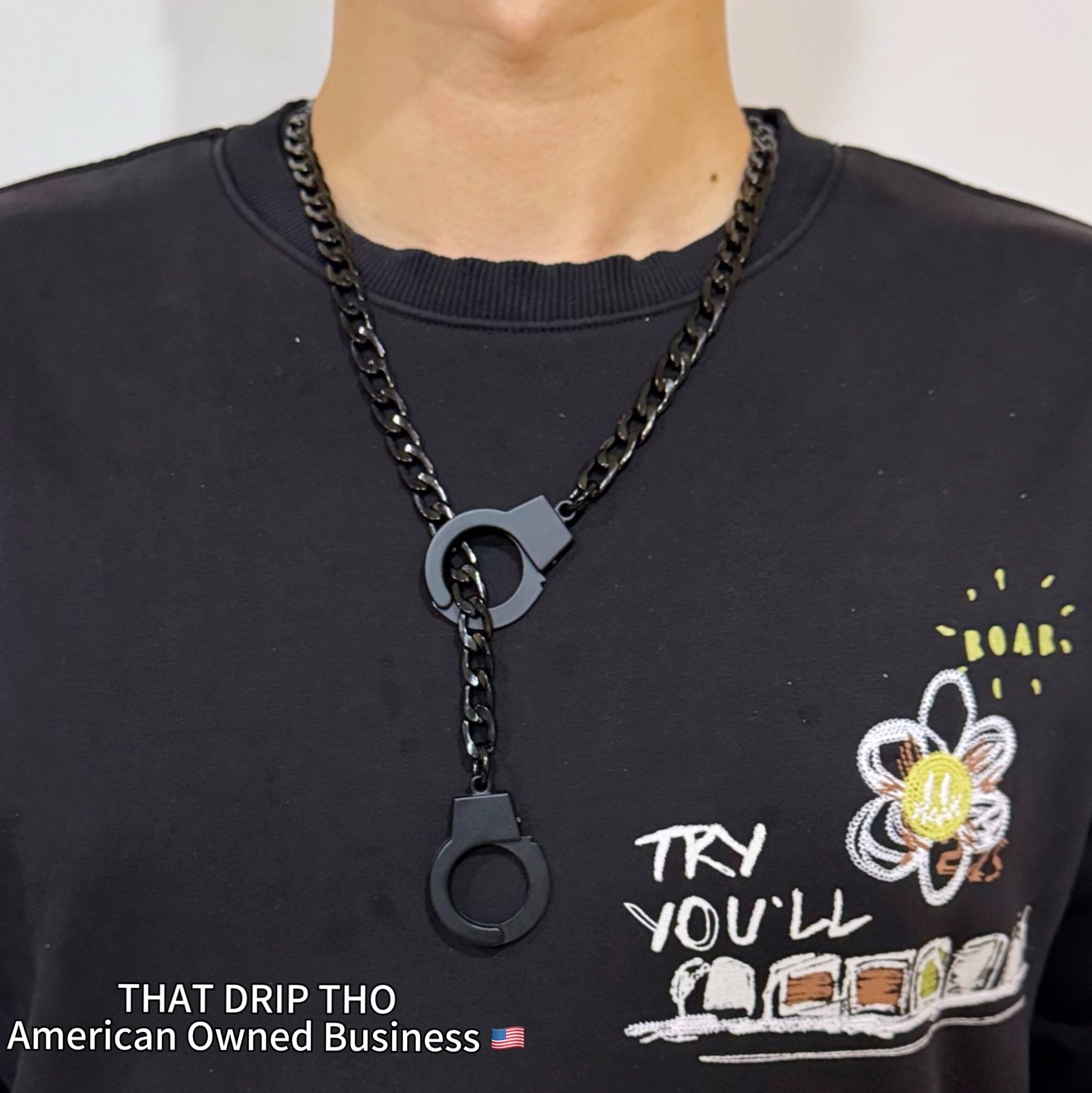 Handcuff Slip Chain Necklace