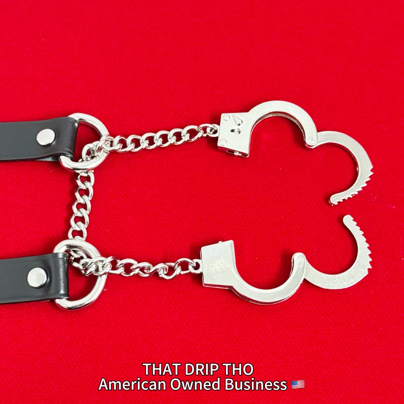Handcuff Leather Choker
