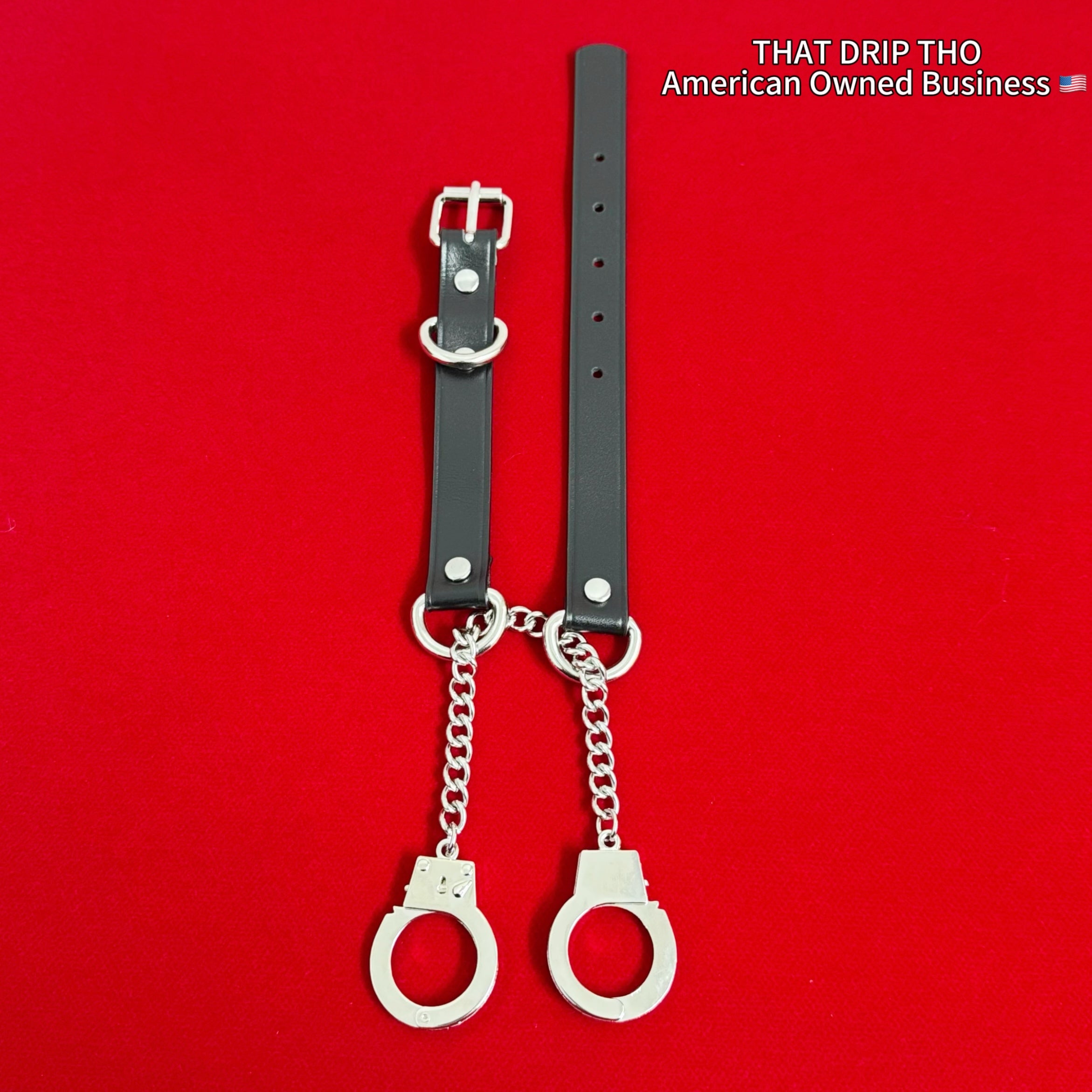 Handcuff Leather Choker