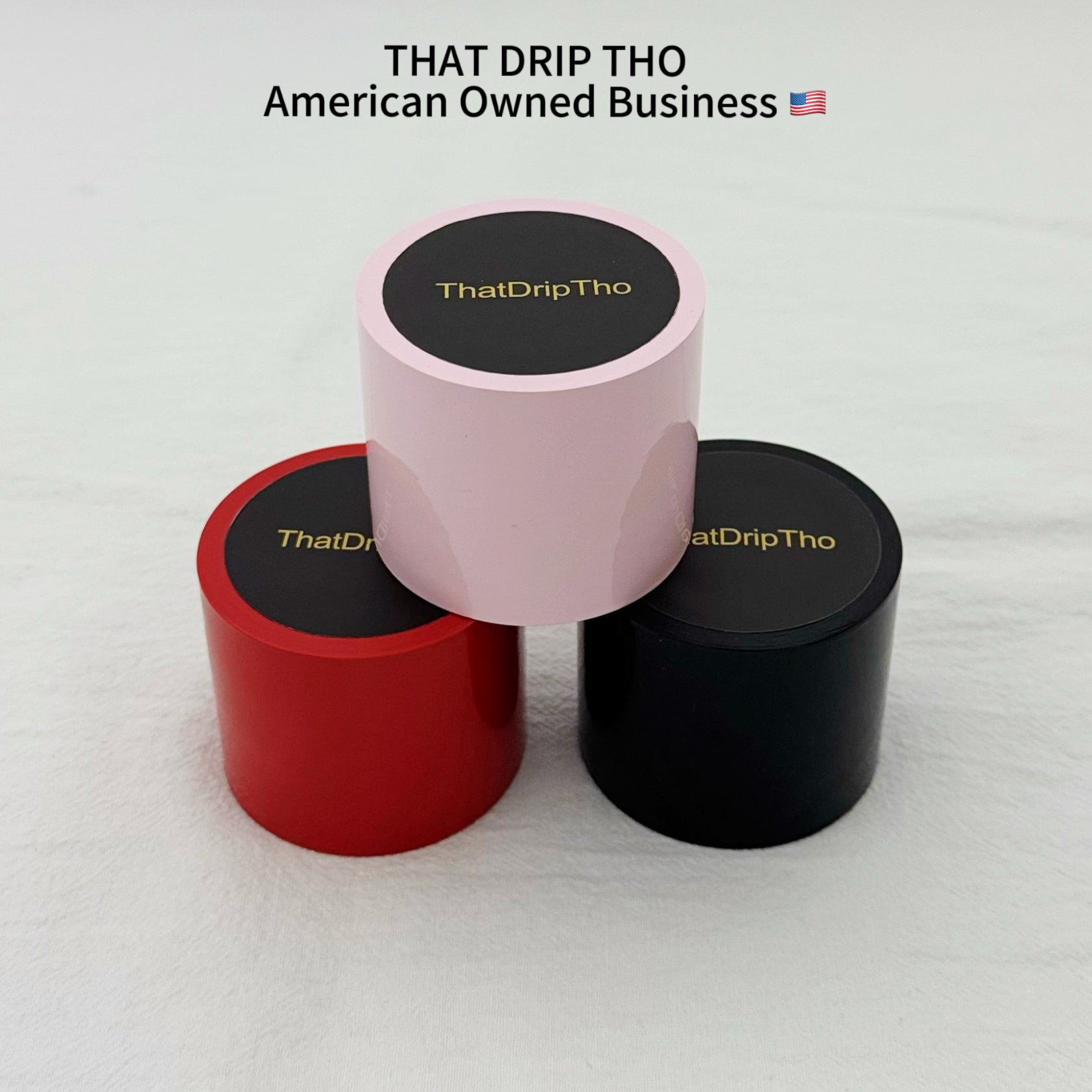 3 Rolls of Non adhesive electrostatic Static tape (Black, Pink, Red)