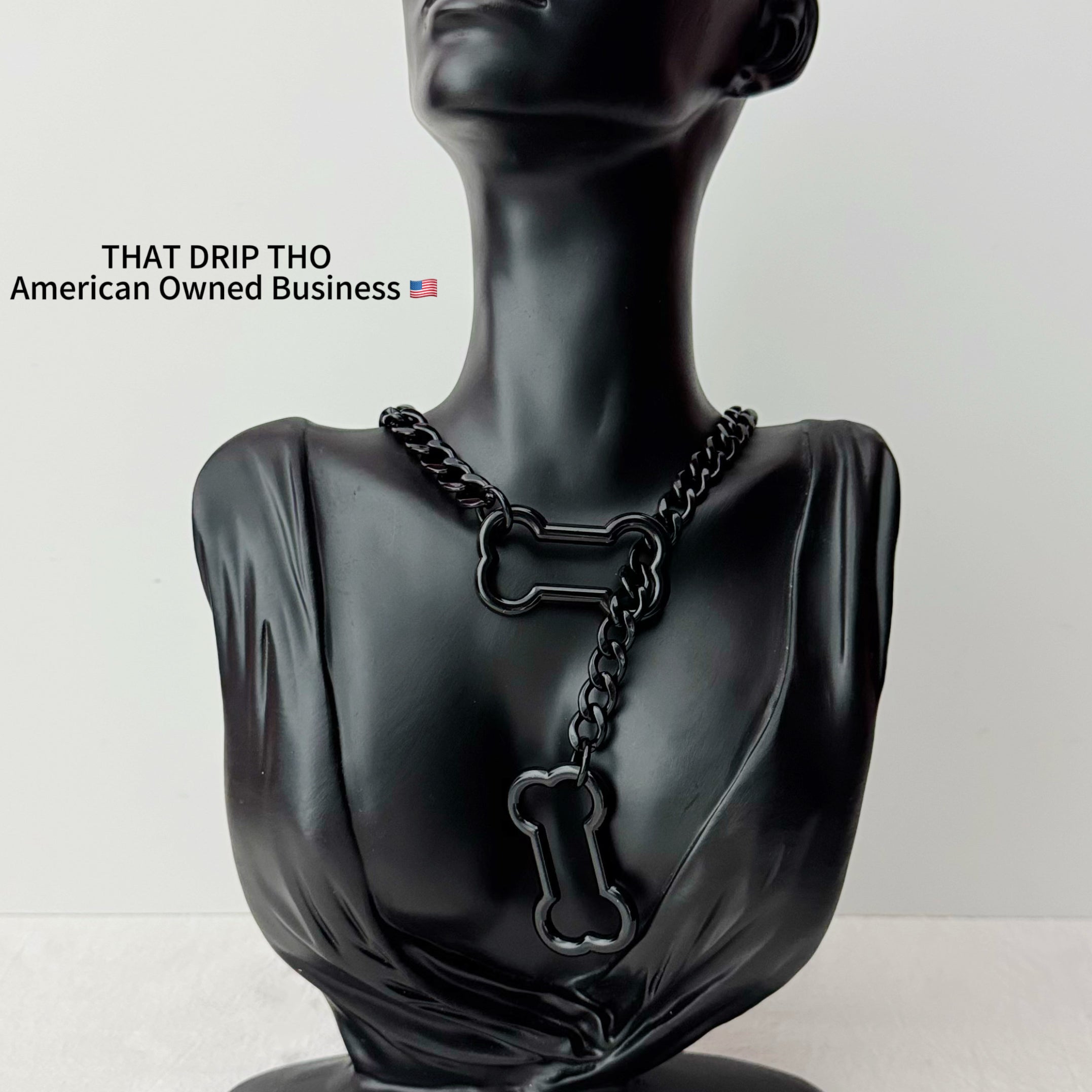 Doggy Bone Slip Chain Necklace