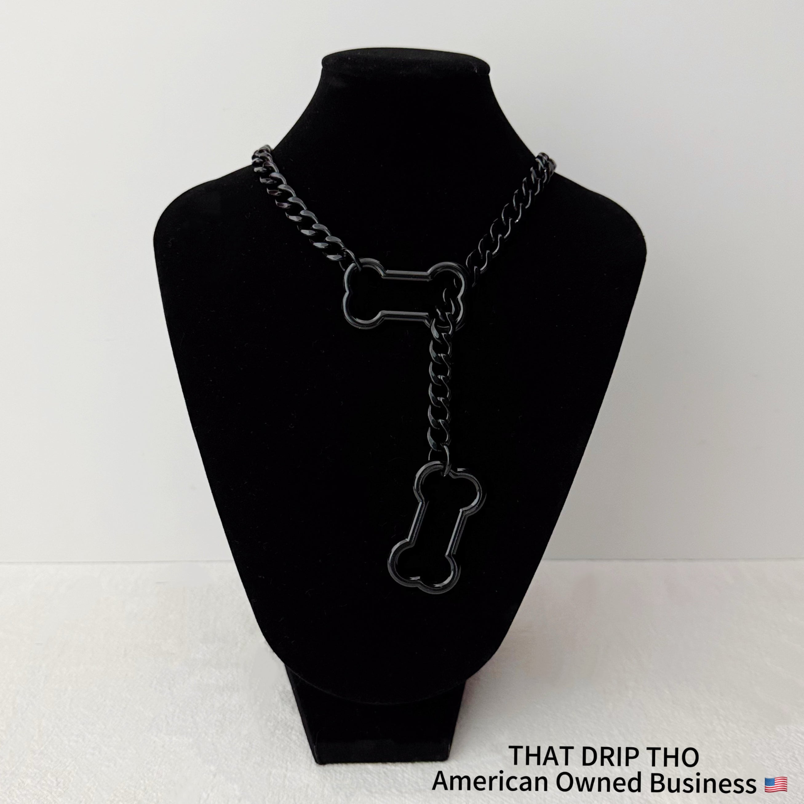 Doggy Bone Slip Chain Necklace