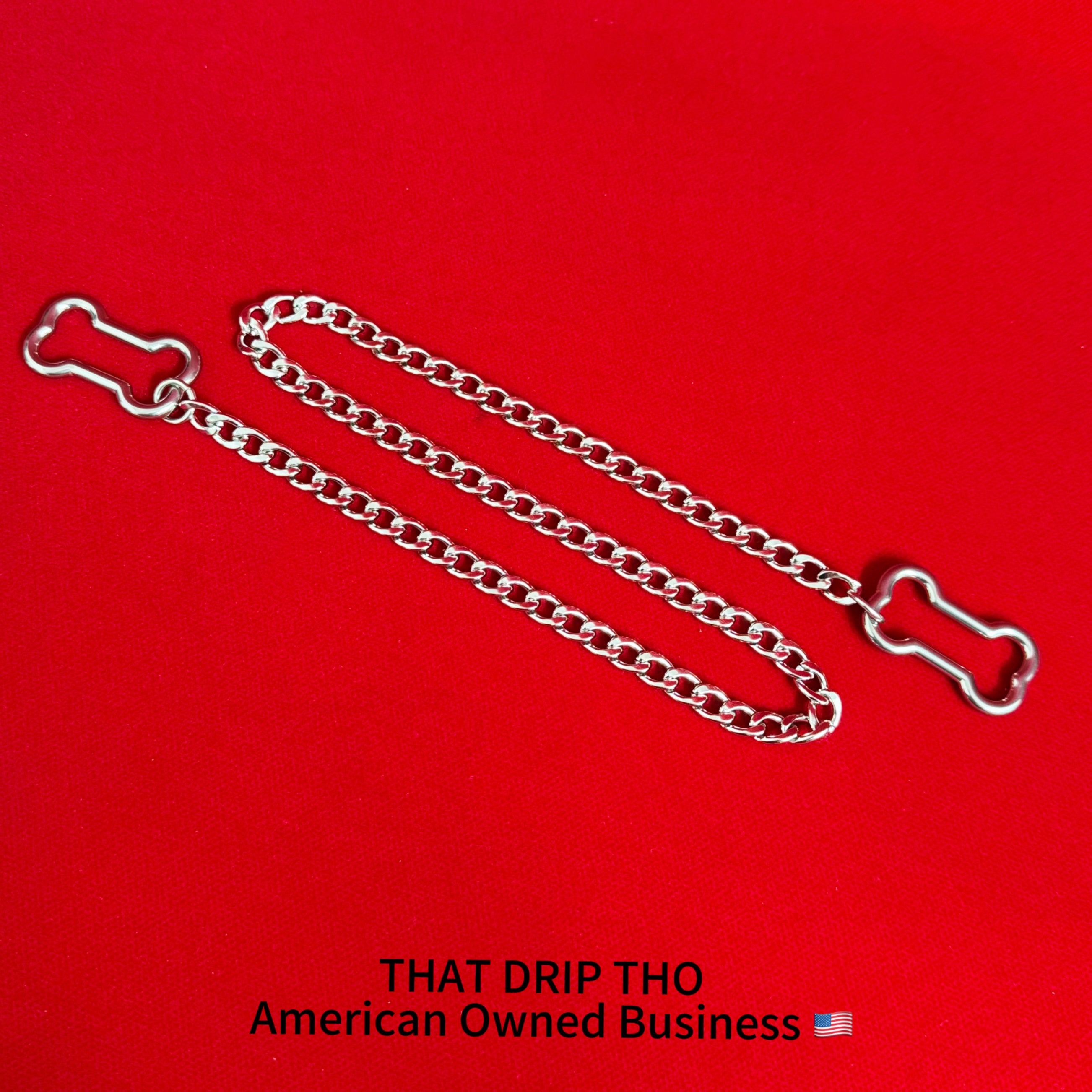 Doggy Bone Slip Chain Necklace