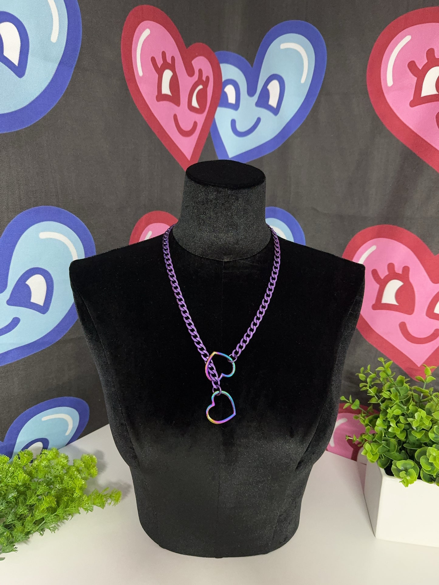 Luxe Chain (Special Heart Purple Color Slip Chain)