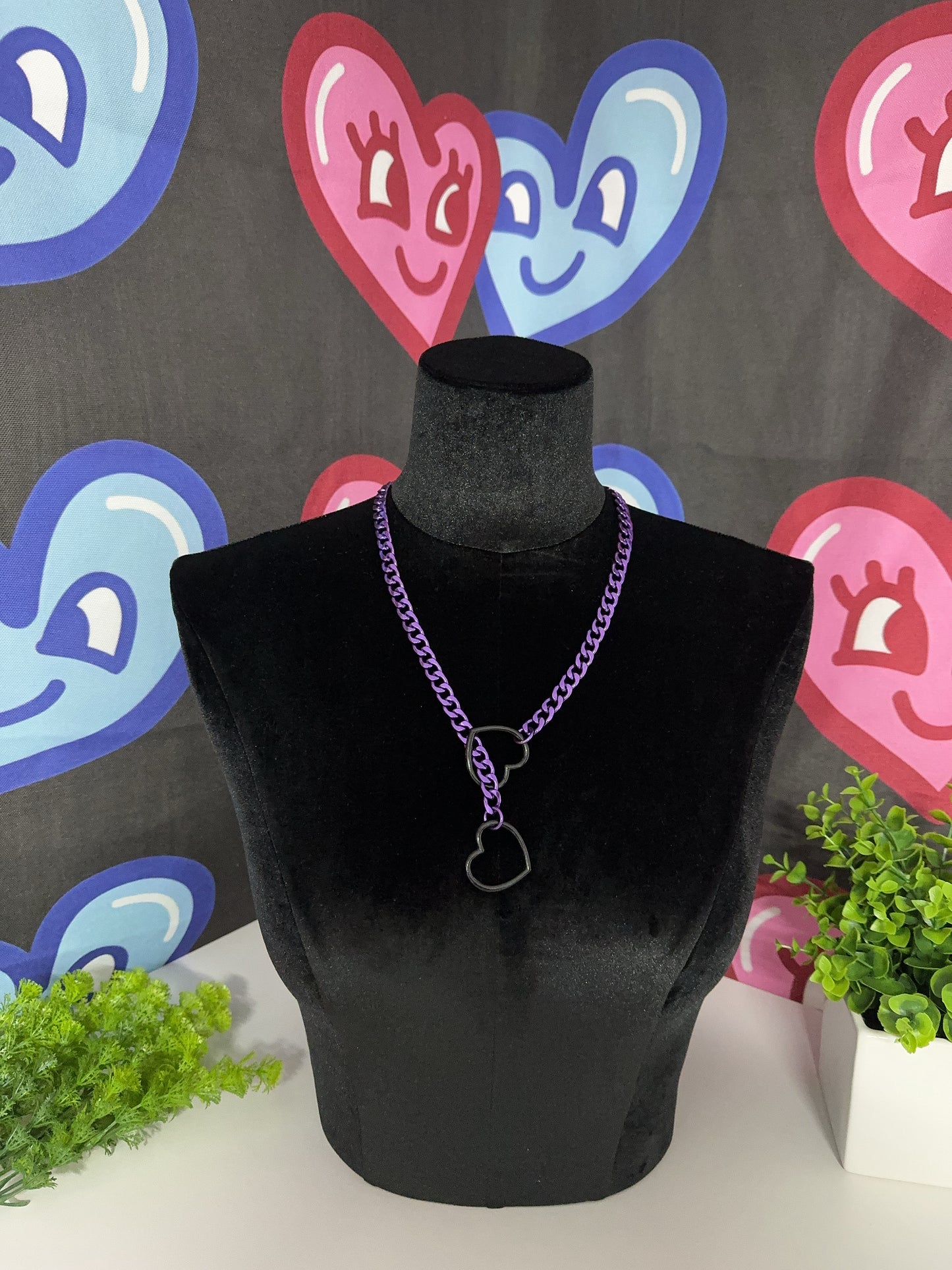 Luxe Chain (Special Heart Purple Color Slip Chain)