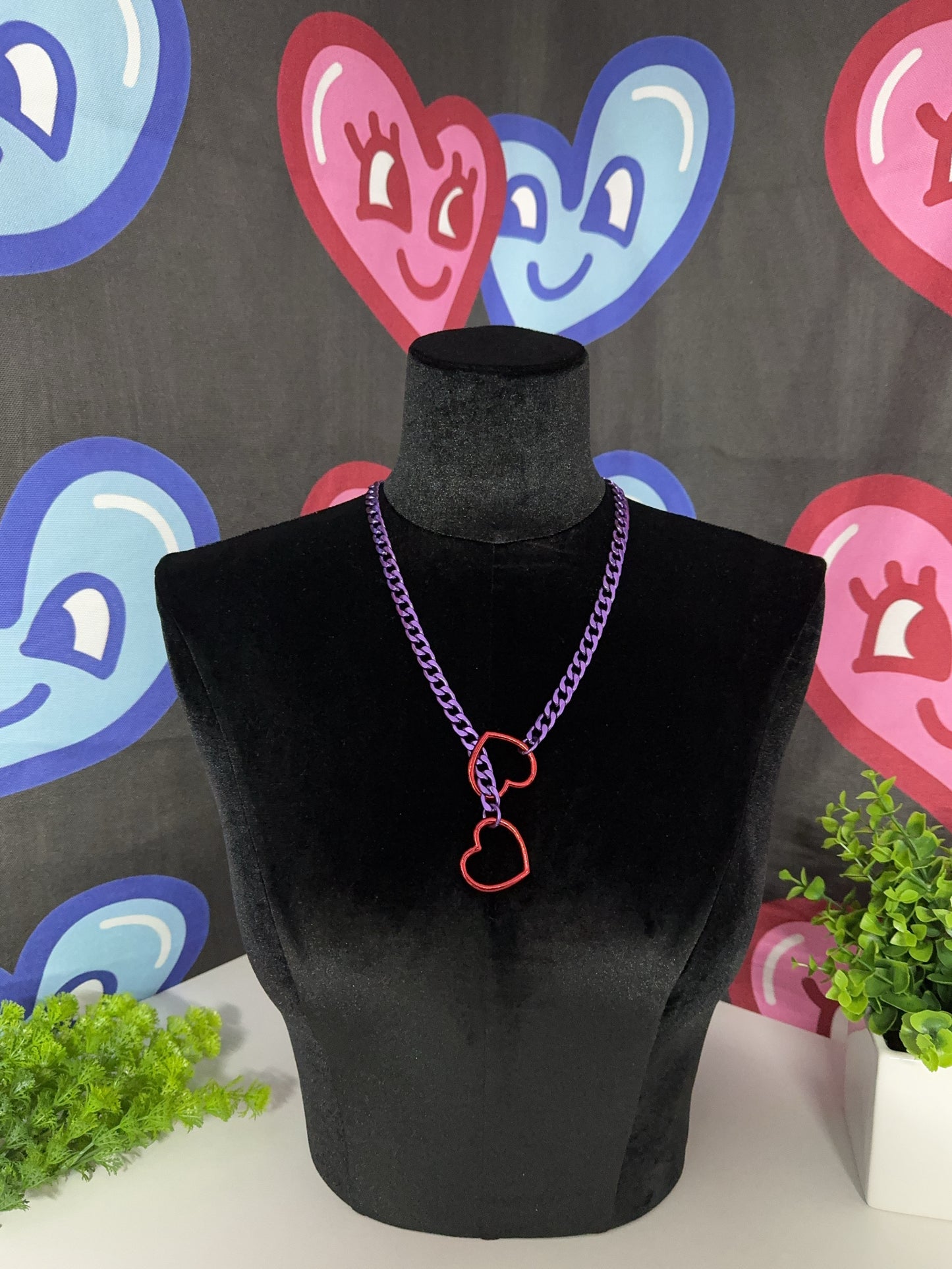 Luxe Chain (Special Heart Purple Color Slip Chain)