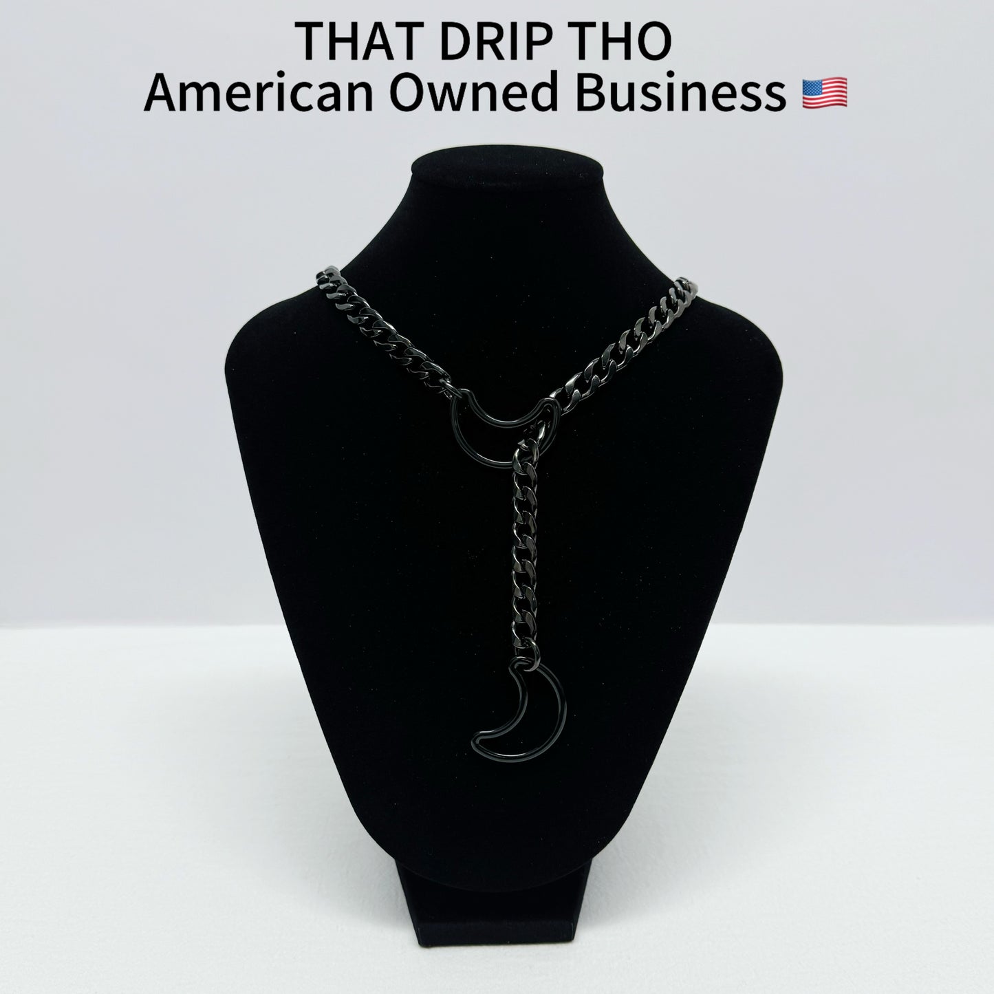 Luxe Chain (Special Double-Moon Pendants Necklace)